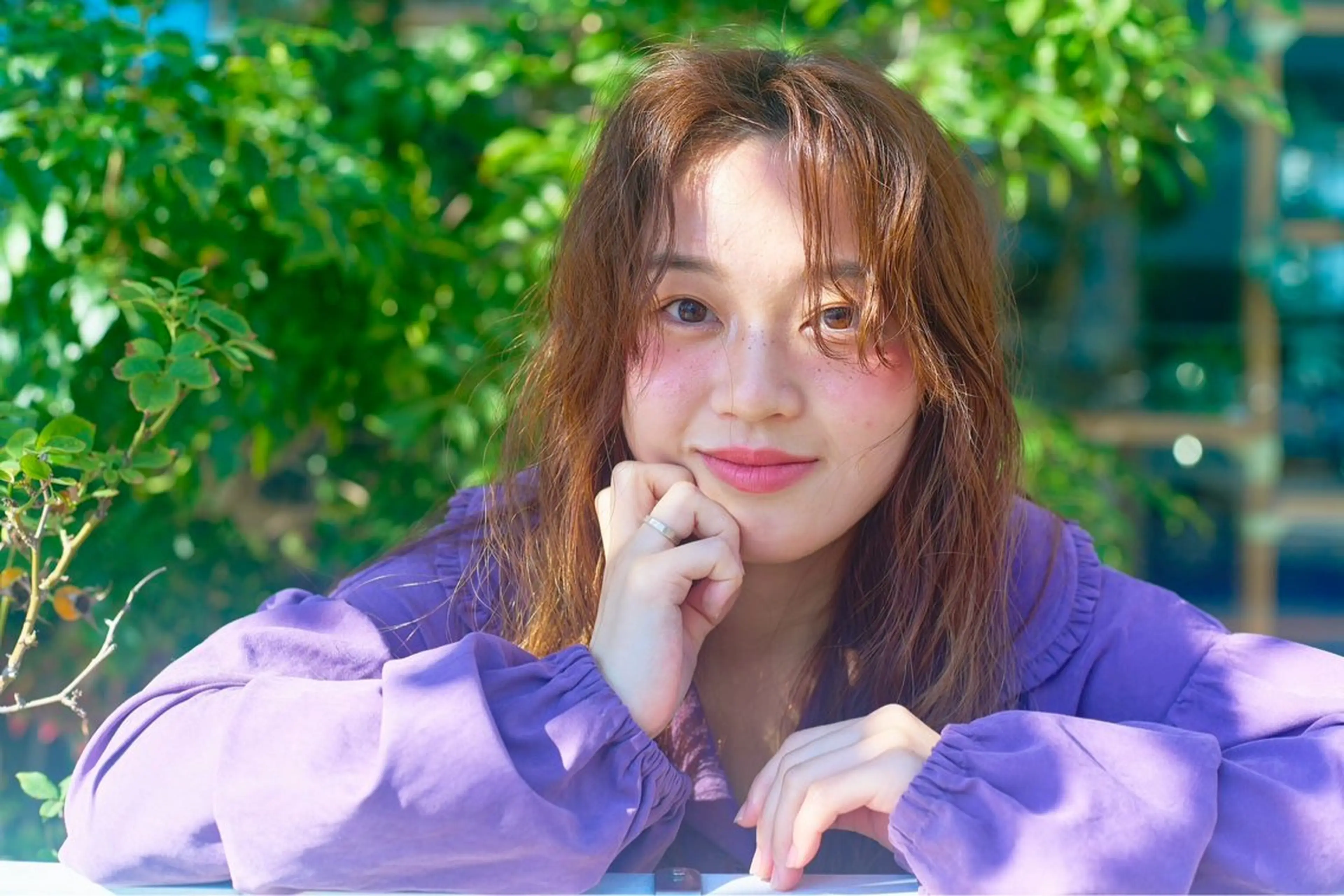 セミロング カラー ✨3ヶ月後にデビュー する🎨みのり💯のヘアスタイル