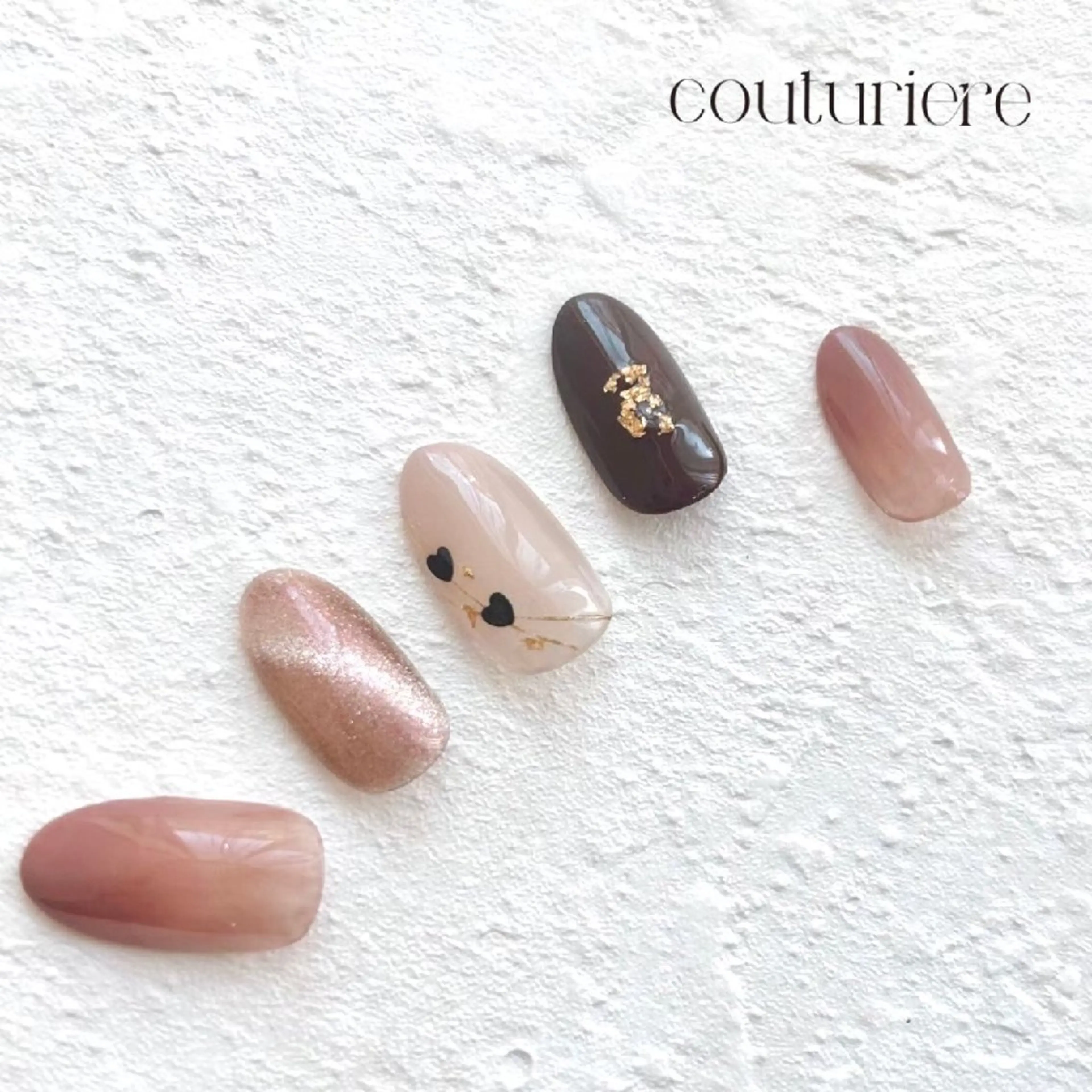 ネイル クチュリエール銀座 💅 ちさと🐾のネイルデザイン