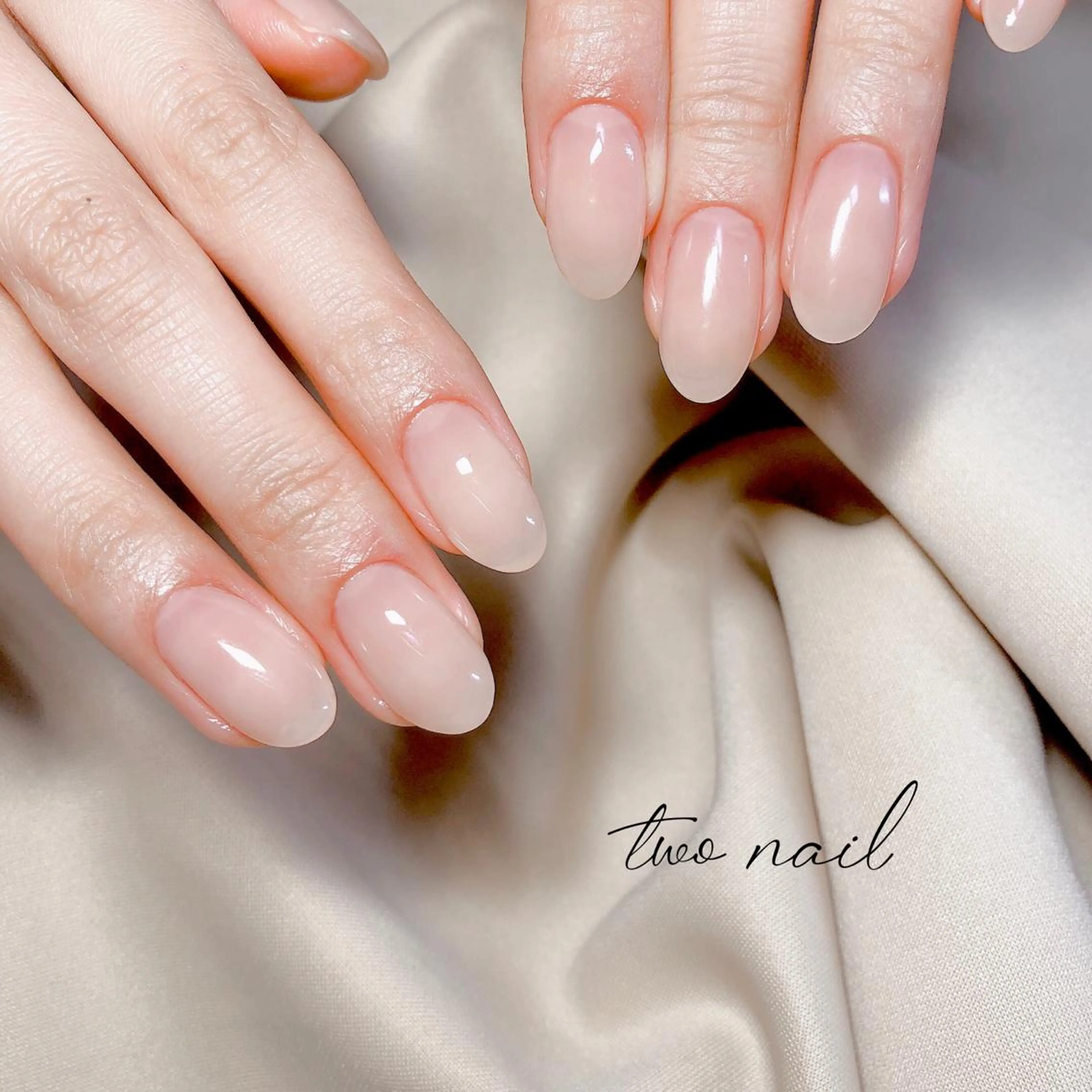 ネイル アートネイル フットネイル ハート ニュアンスネイル ホワイト ハンドネイル two nailのネイルデザイン