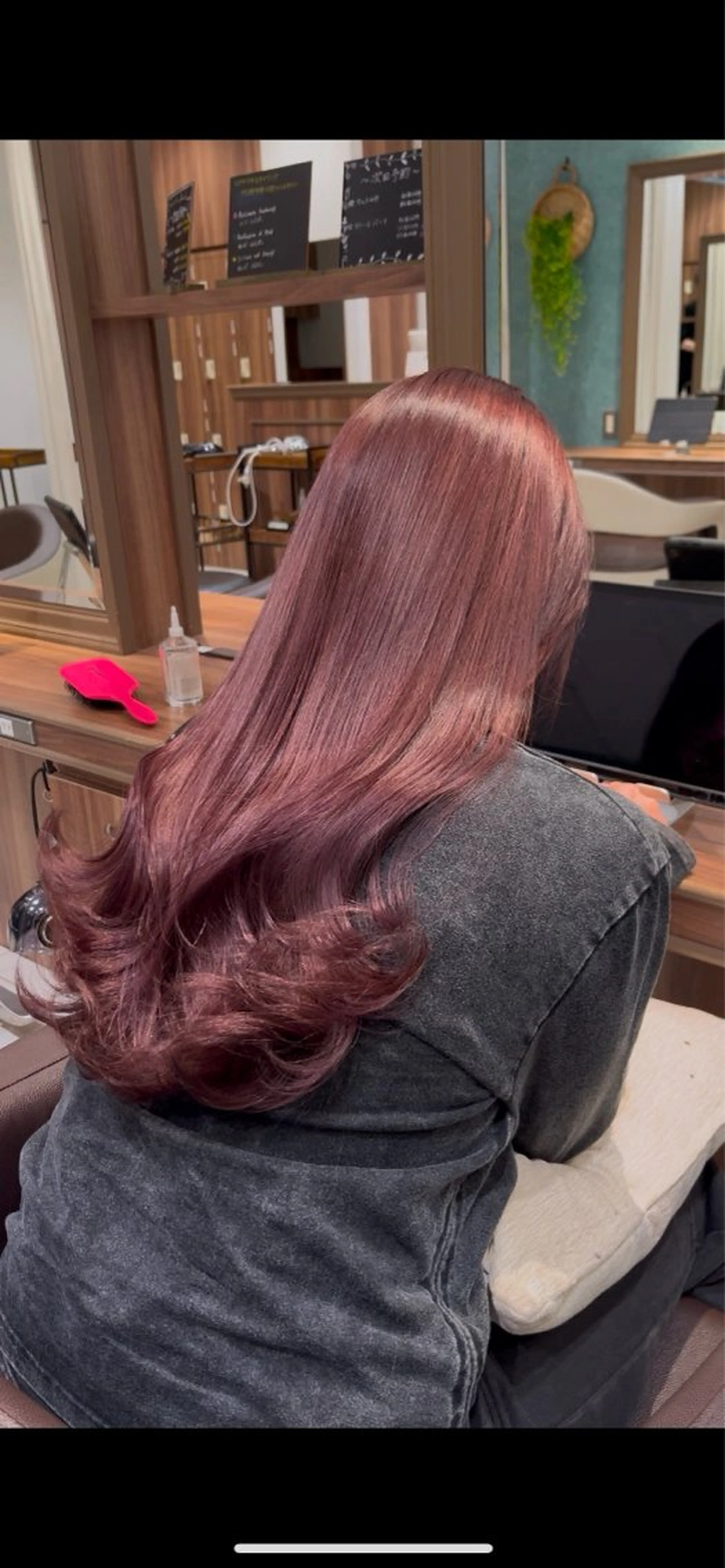 ロング カット ヘアカラー トリートメント 🦋透明感/艶髪/ レイヤー/Ryugaのヘアスタイル