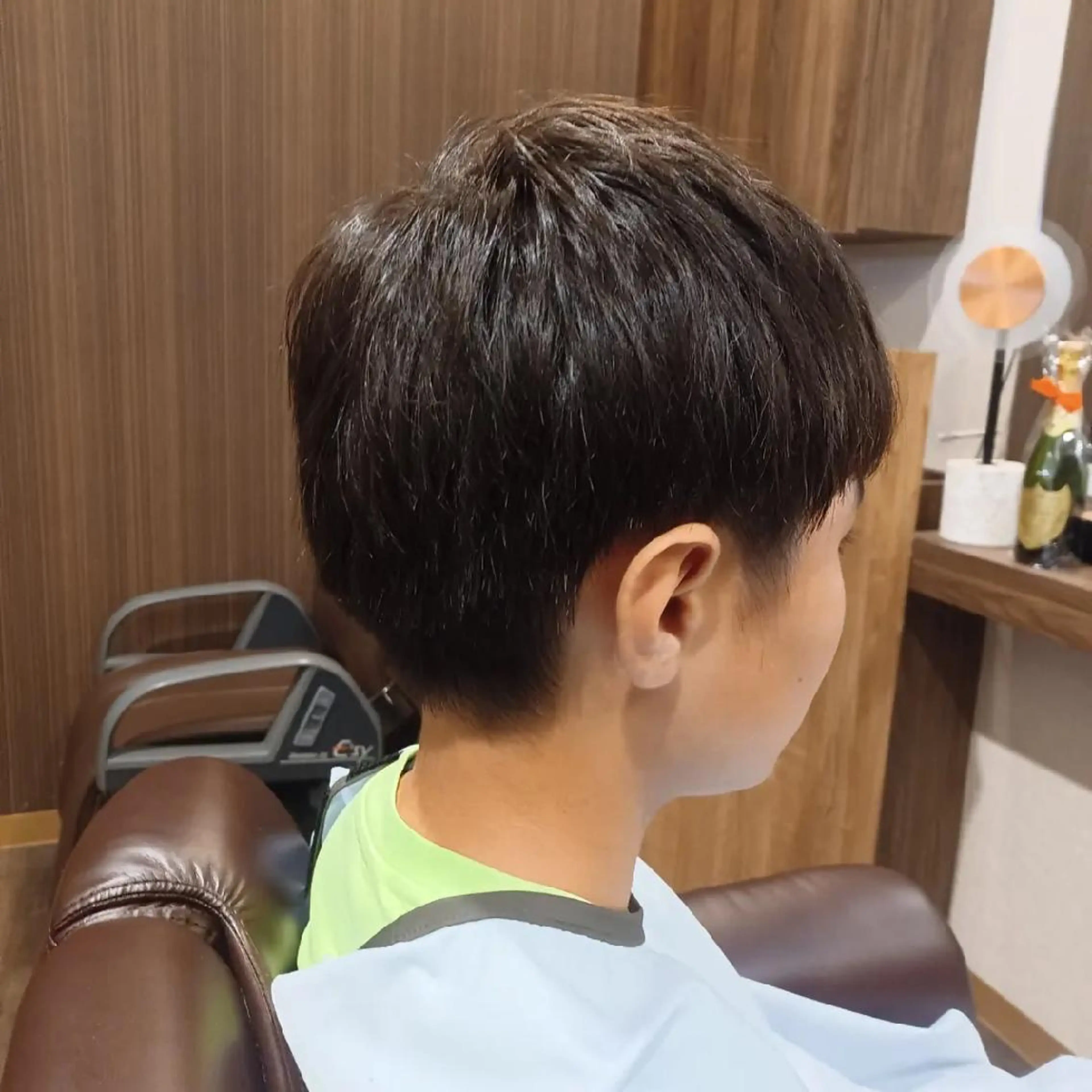 ミディアム メンズ BARBERSTAG 上拂恭平のヘアスタイル
