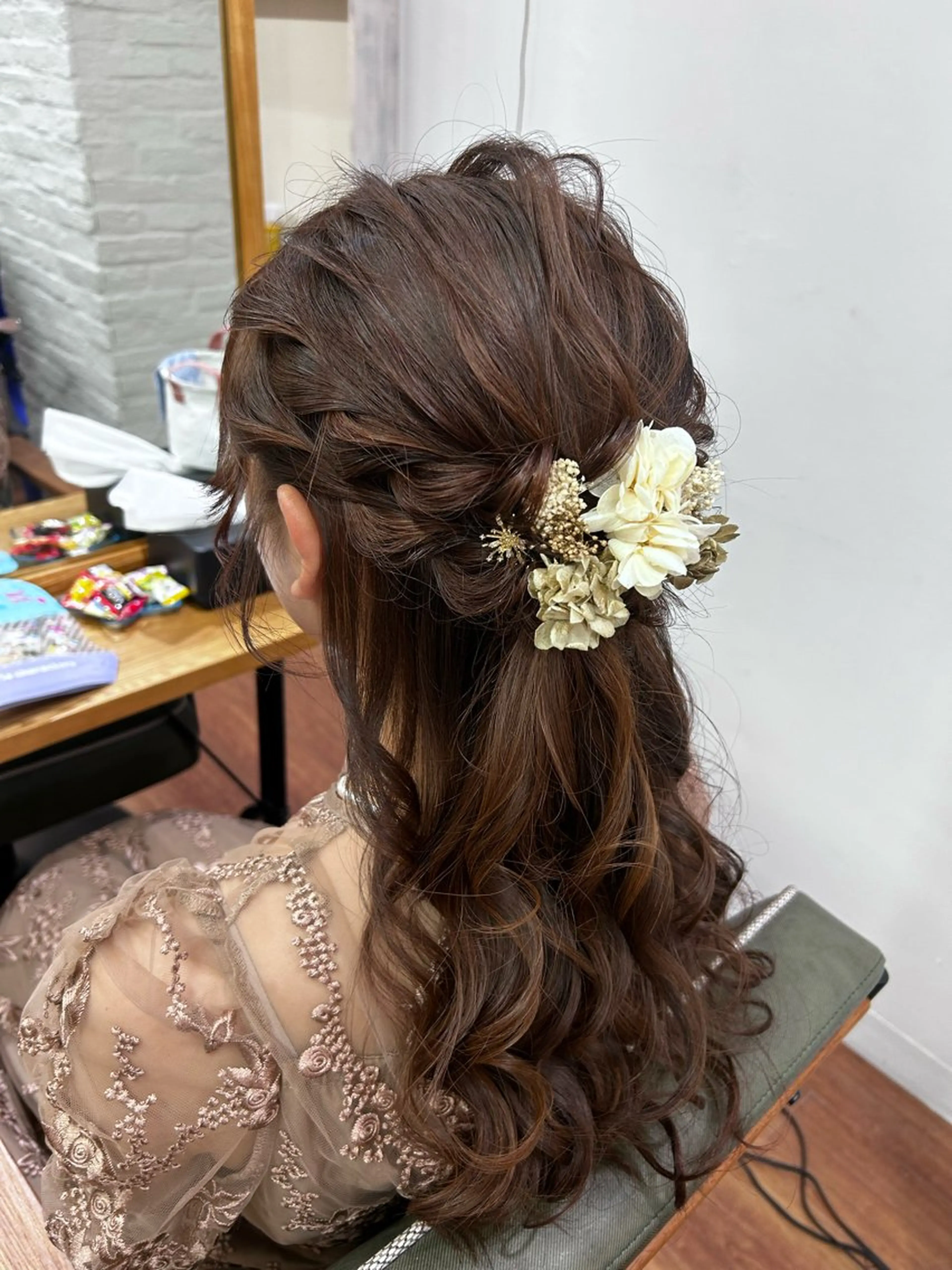 ロング 永澤 一輝のヘアスタイル