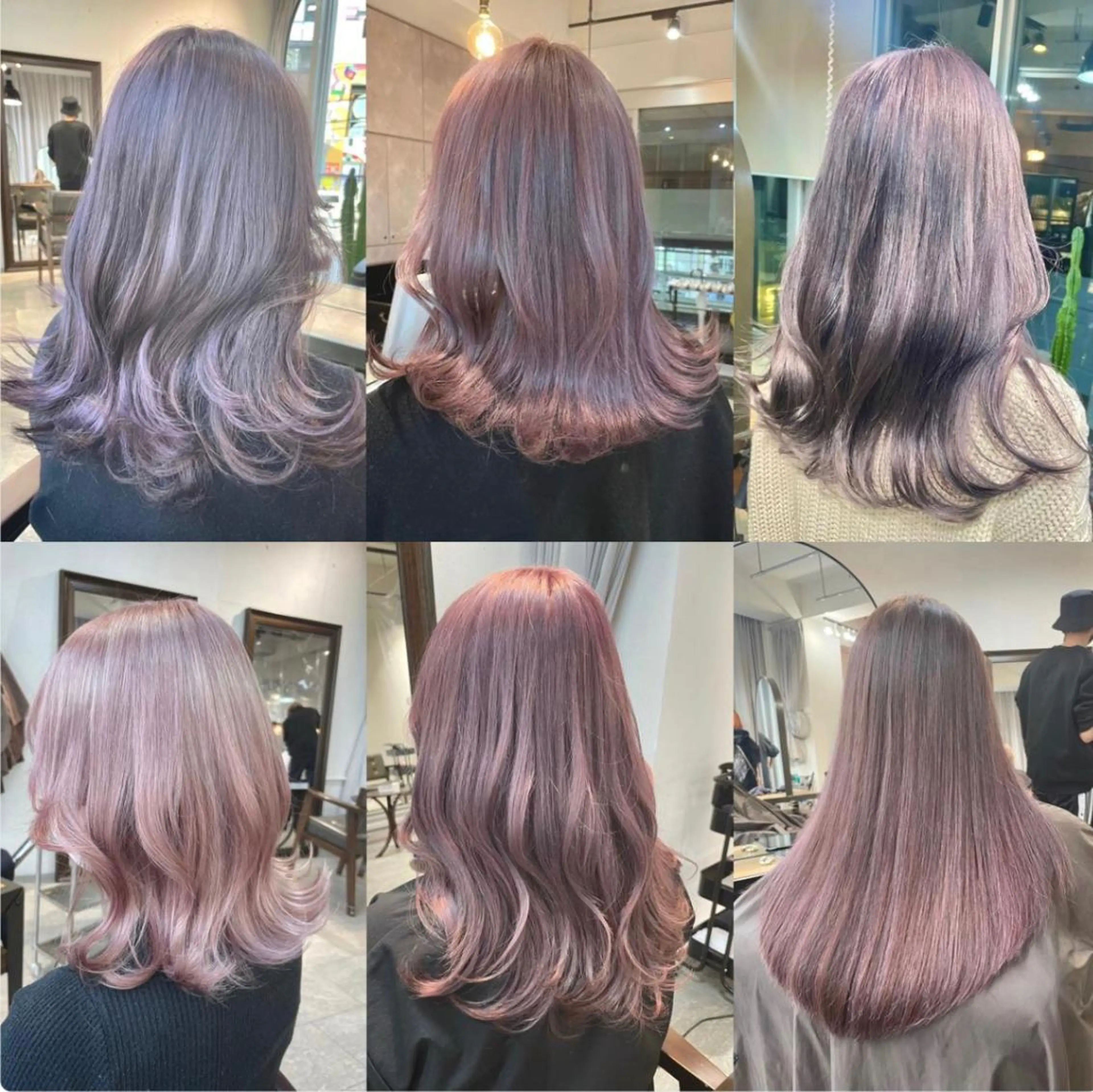 セミロング カラー ヘアアレンジ ヘアカラー 🌹TikTok４万 ﾌｫﾛﾜｰ🌹AKIのヘアスタイル