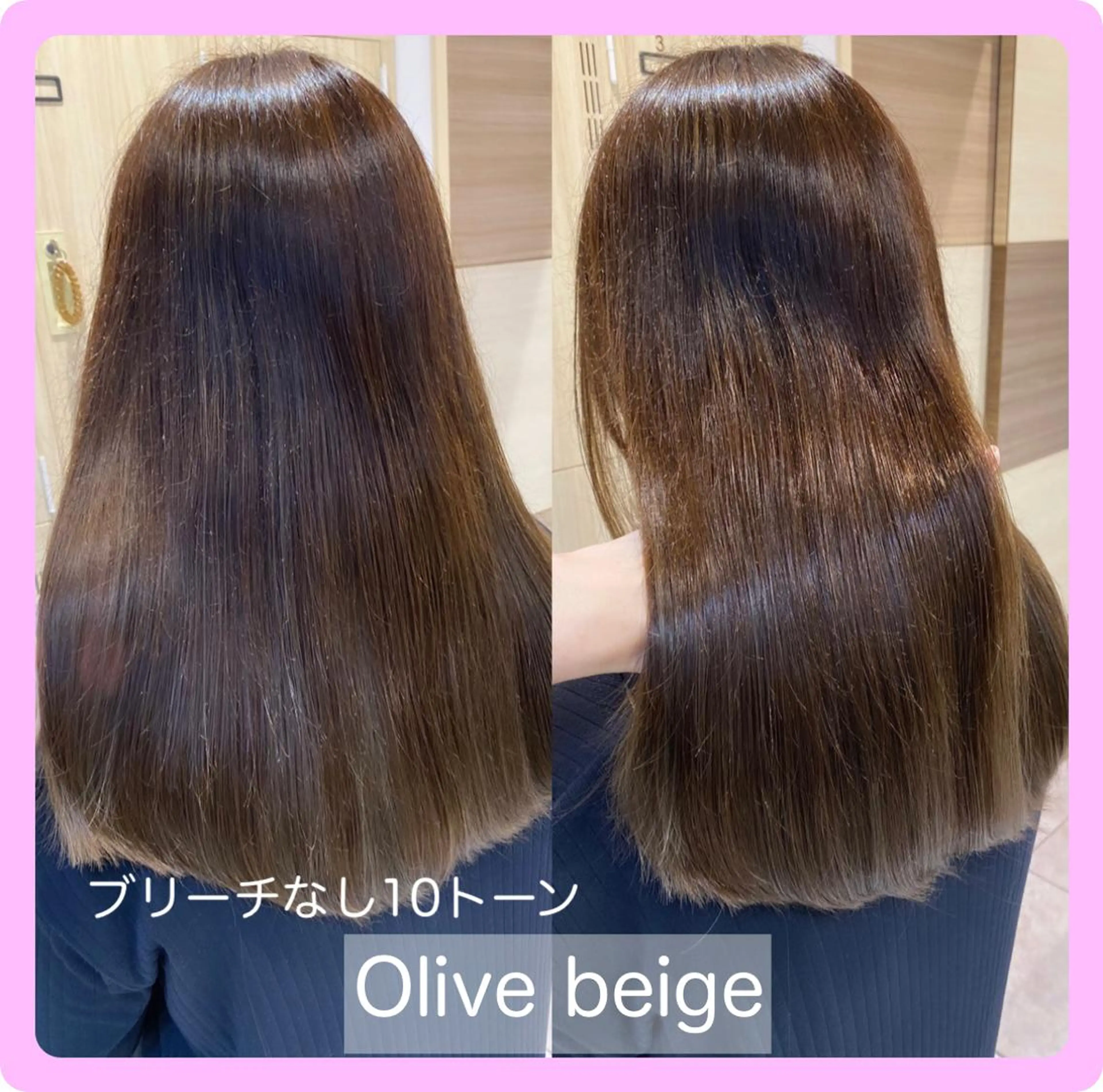 ロング カラー ブリーチ 透明感カラー ダブルカラー ハイライトカラー ブリーチなしカラー 推しヘア🎀 NATSUNEのヘアスタイル