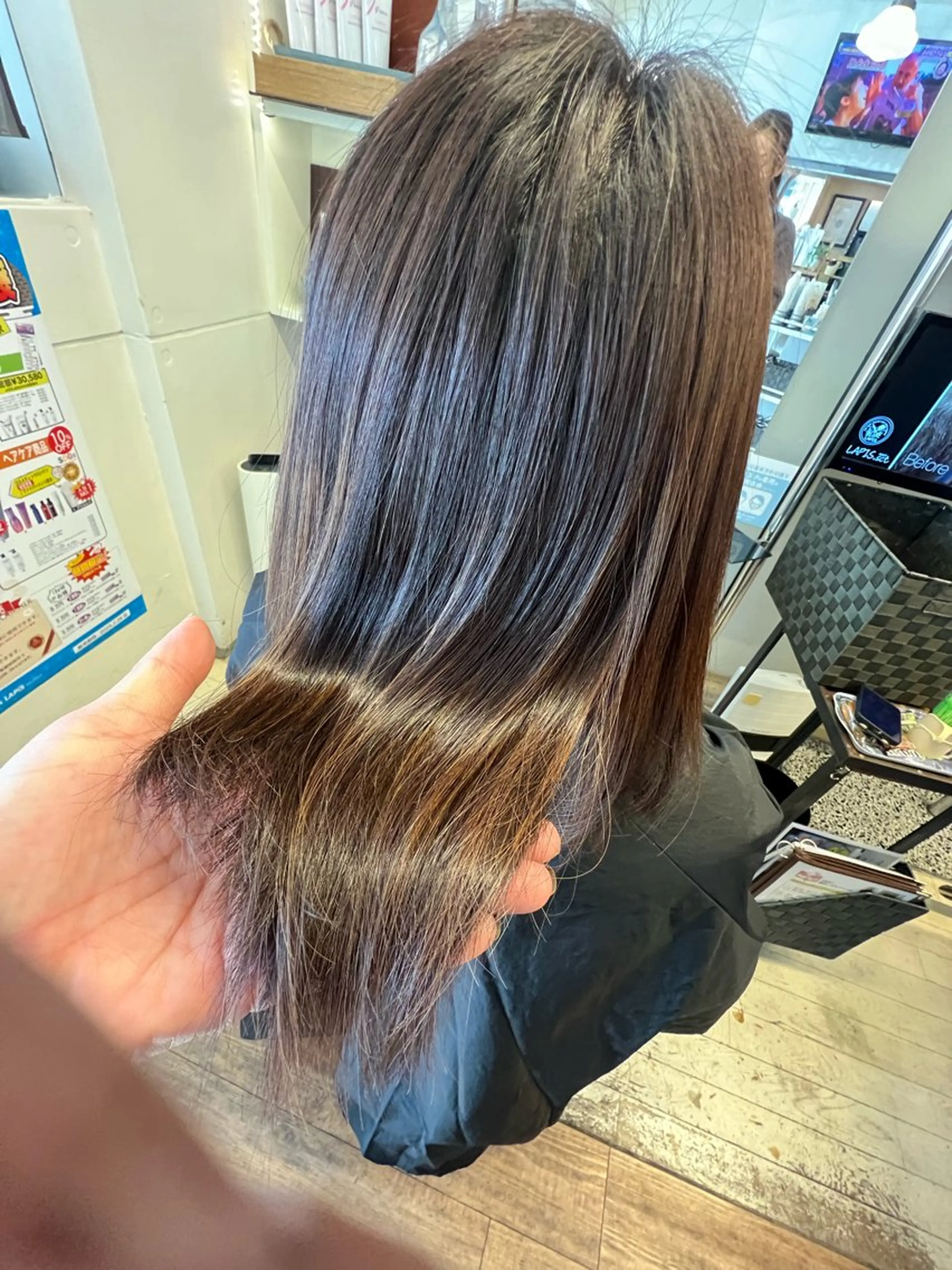 ロング 髪質改善 トリートメント 廣田 光代のヘアスタイル