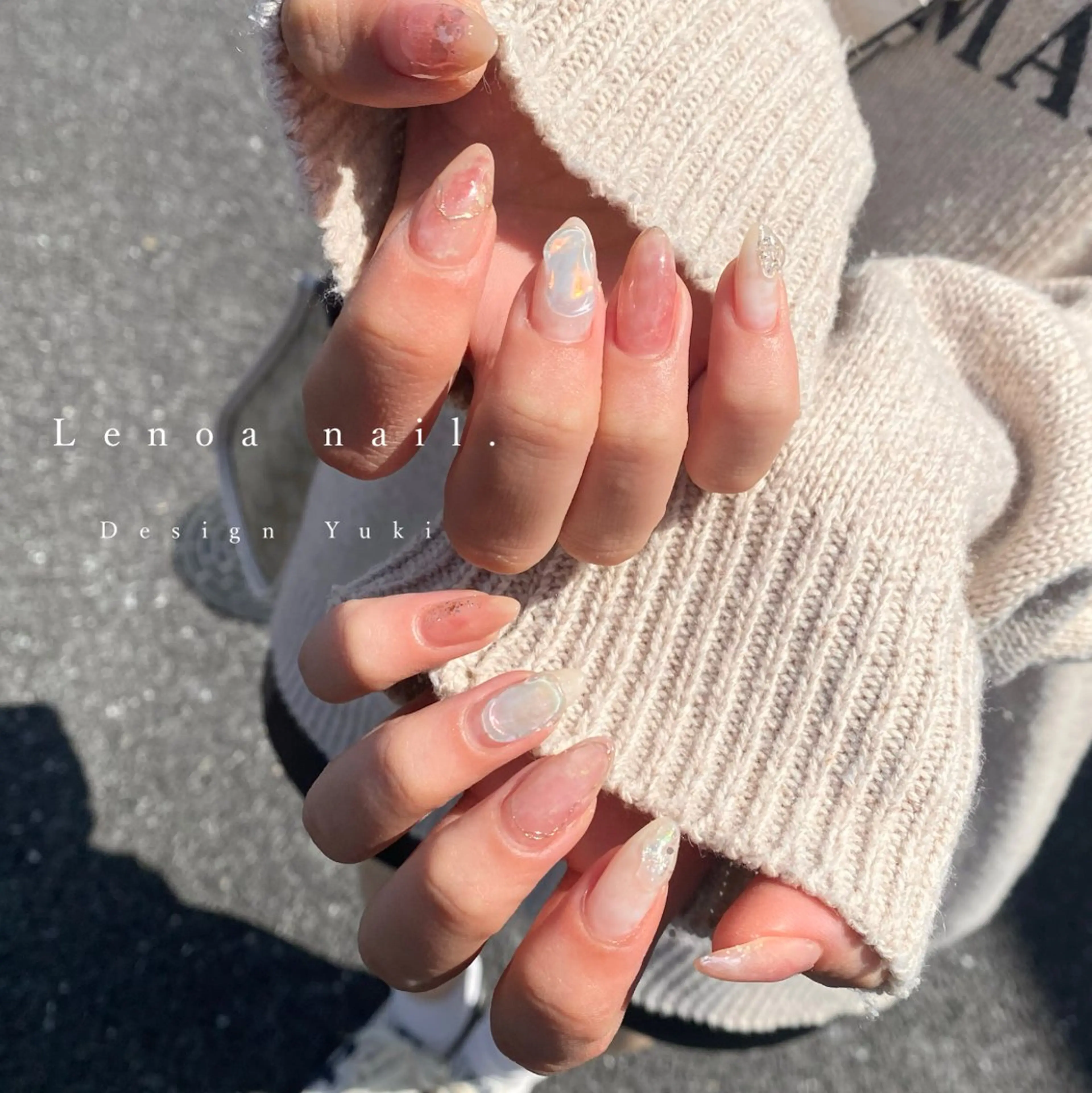 ネイル ハンドネイル Lenoa Yukiのネイルデザイン