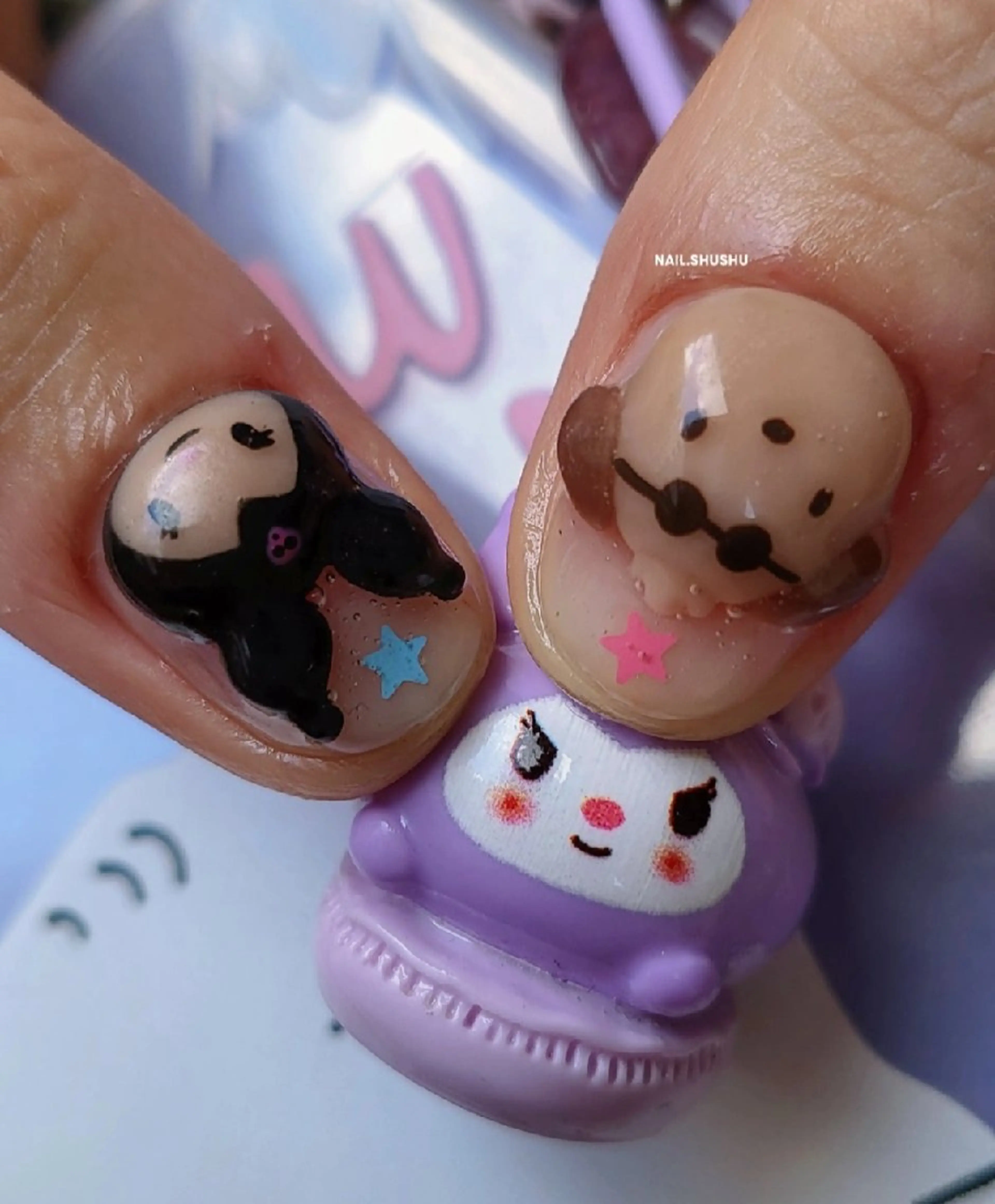 ネイル 3dパーツ/流行り 👧shushu❤️のネイルデザイン