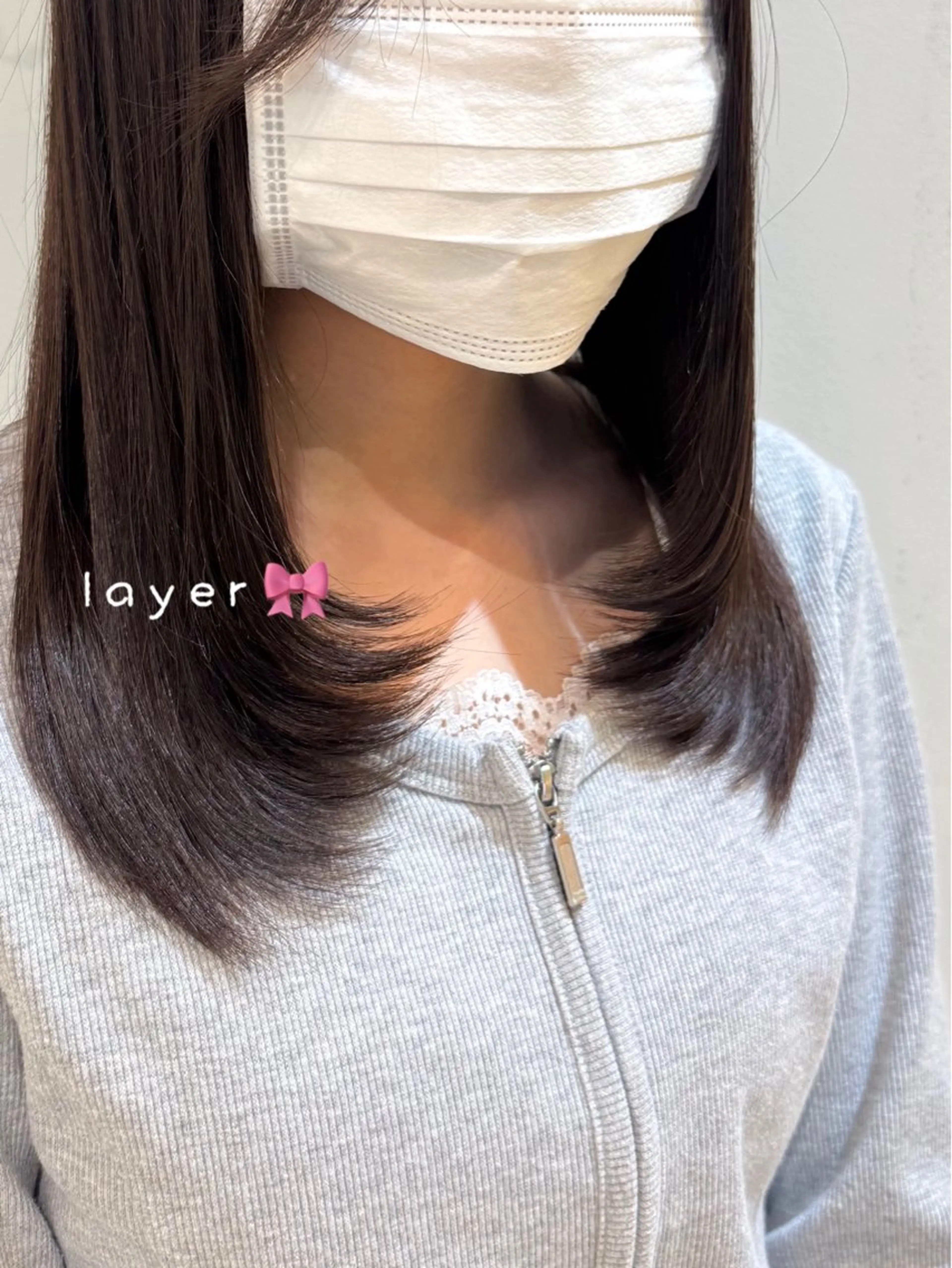 ロング 透明感カラー🧁🩰 🫧仲松良菜🎀のヘアスタイル