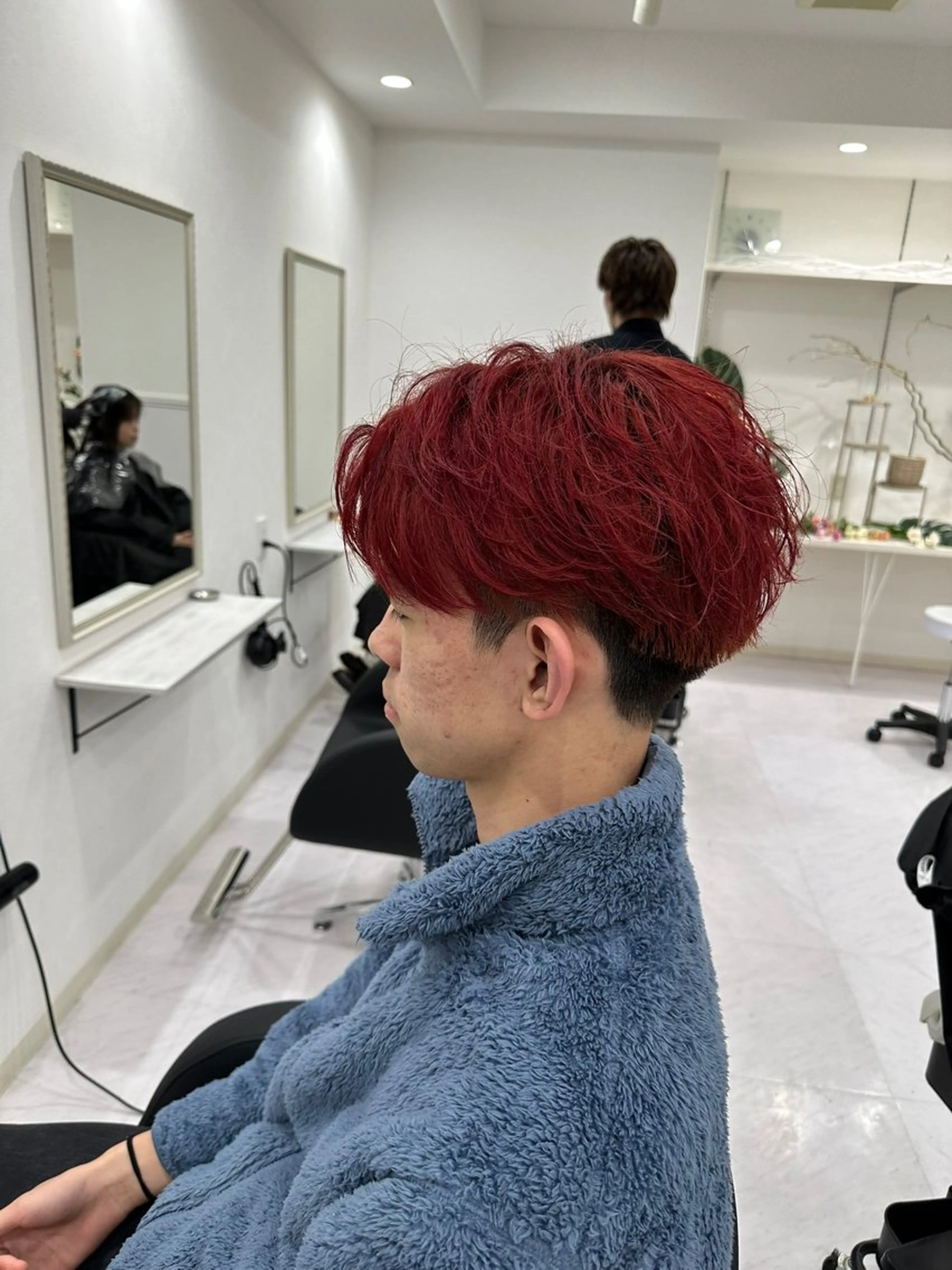 ショート カット ヘアカラー トリートメント 👑ツイスパ👑 中谷 陸のヘアスタイル