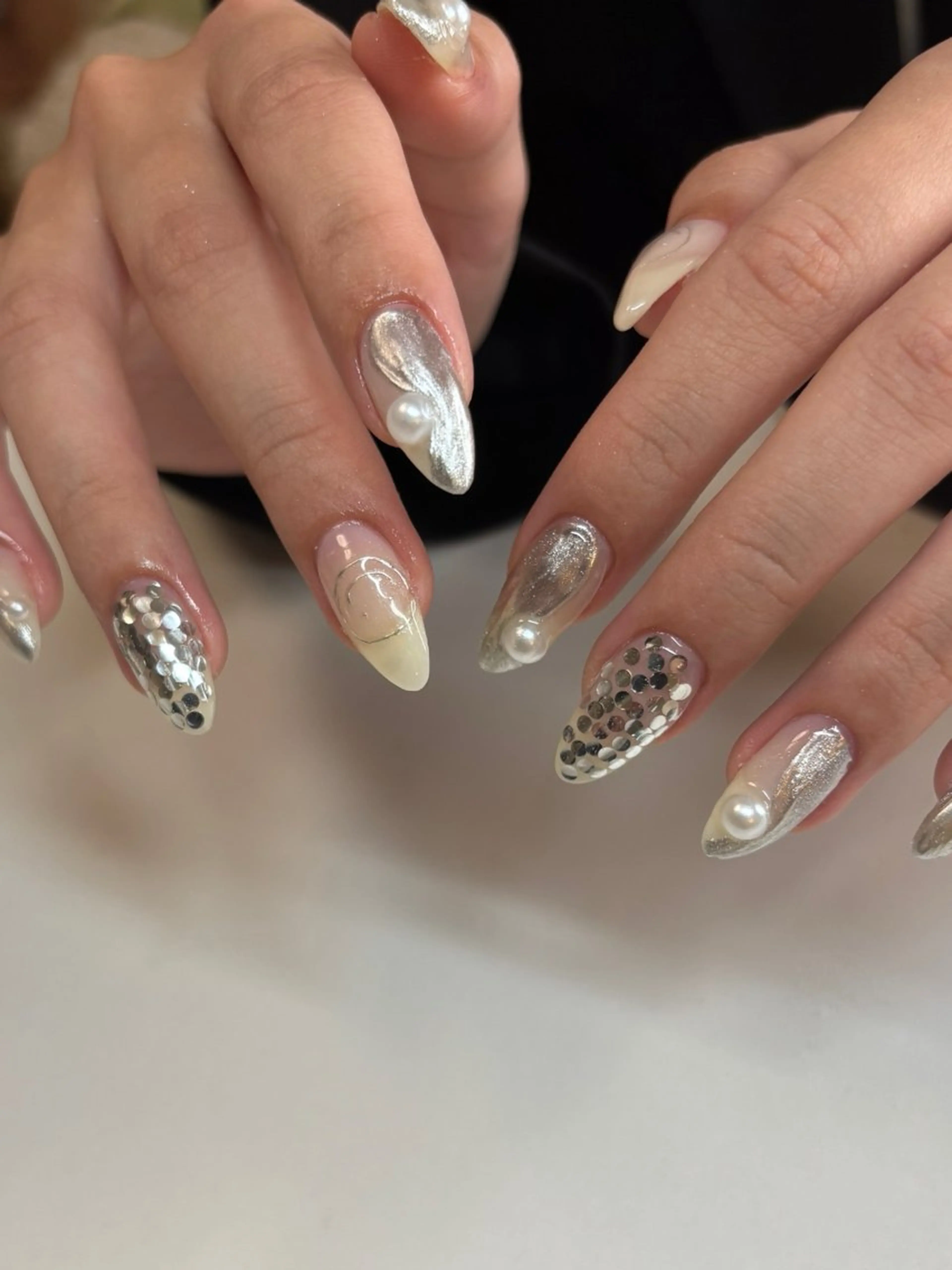 ネイル ハンドネイル moi nail ˙⋆.˚のネイルデザイン