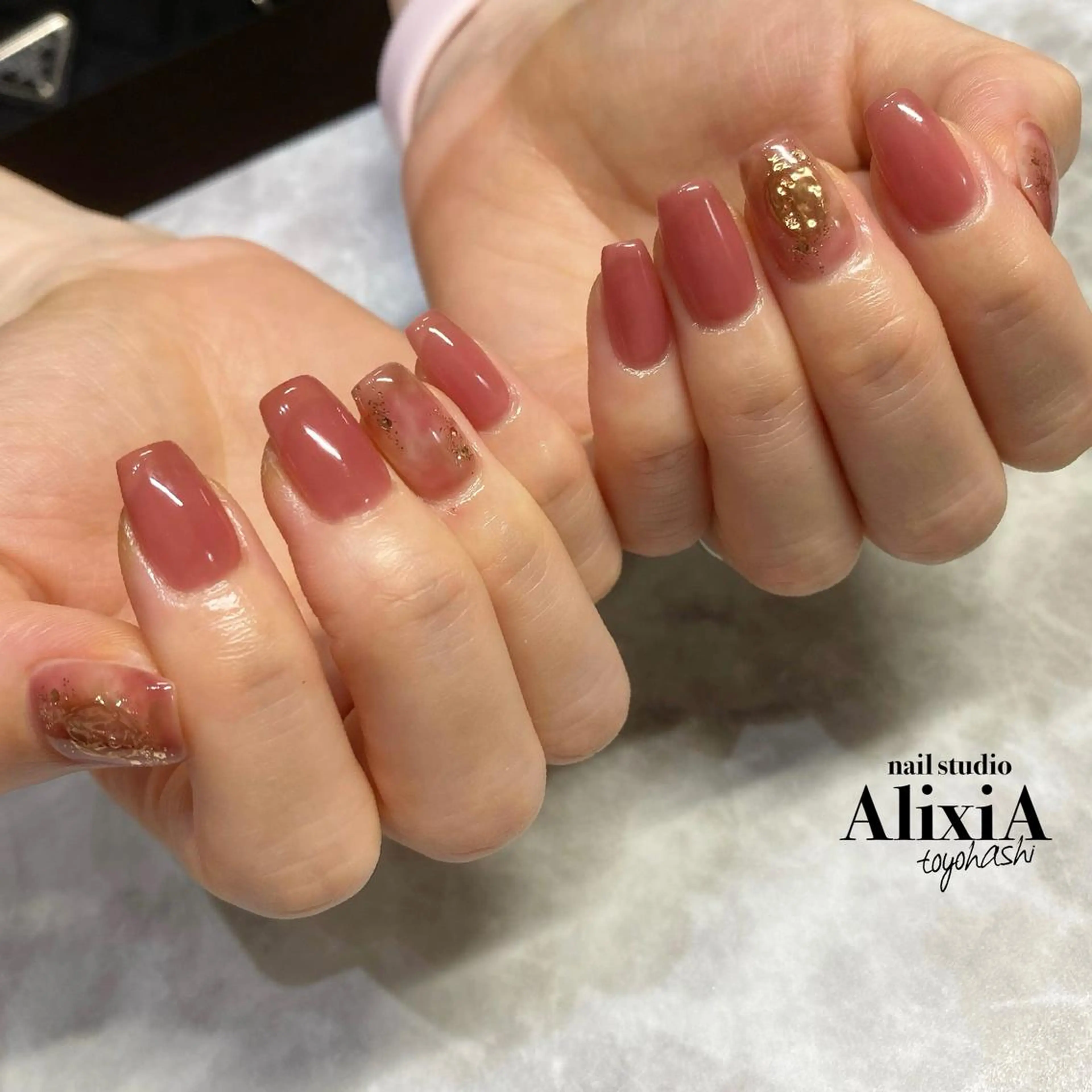 ネイル ハンドネイル AlixiA   nail studio所属・AlixiA ゆみのネイルデザイン