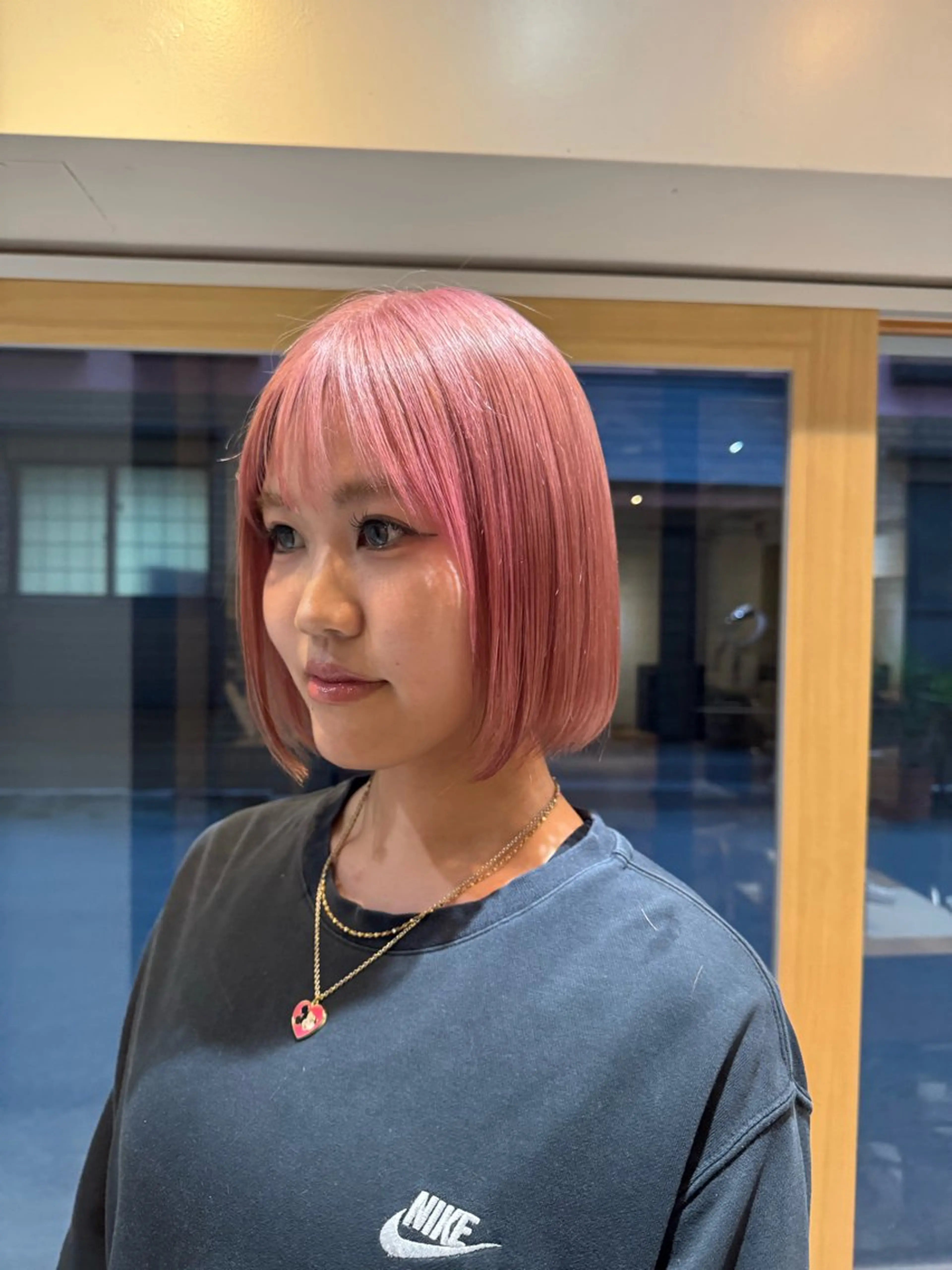 ミディアム ショートボブ ボブレイヤー ミディアムレイヤー ボブ レイヤーカット カット トリートメント レイヤーカット🏆/ 髪質改善🏆/福本凌のヘアスタイル