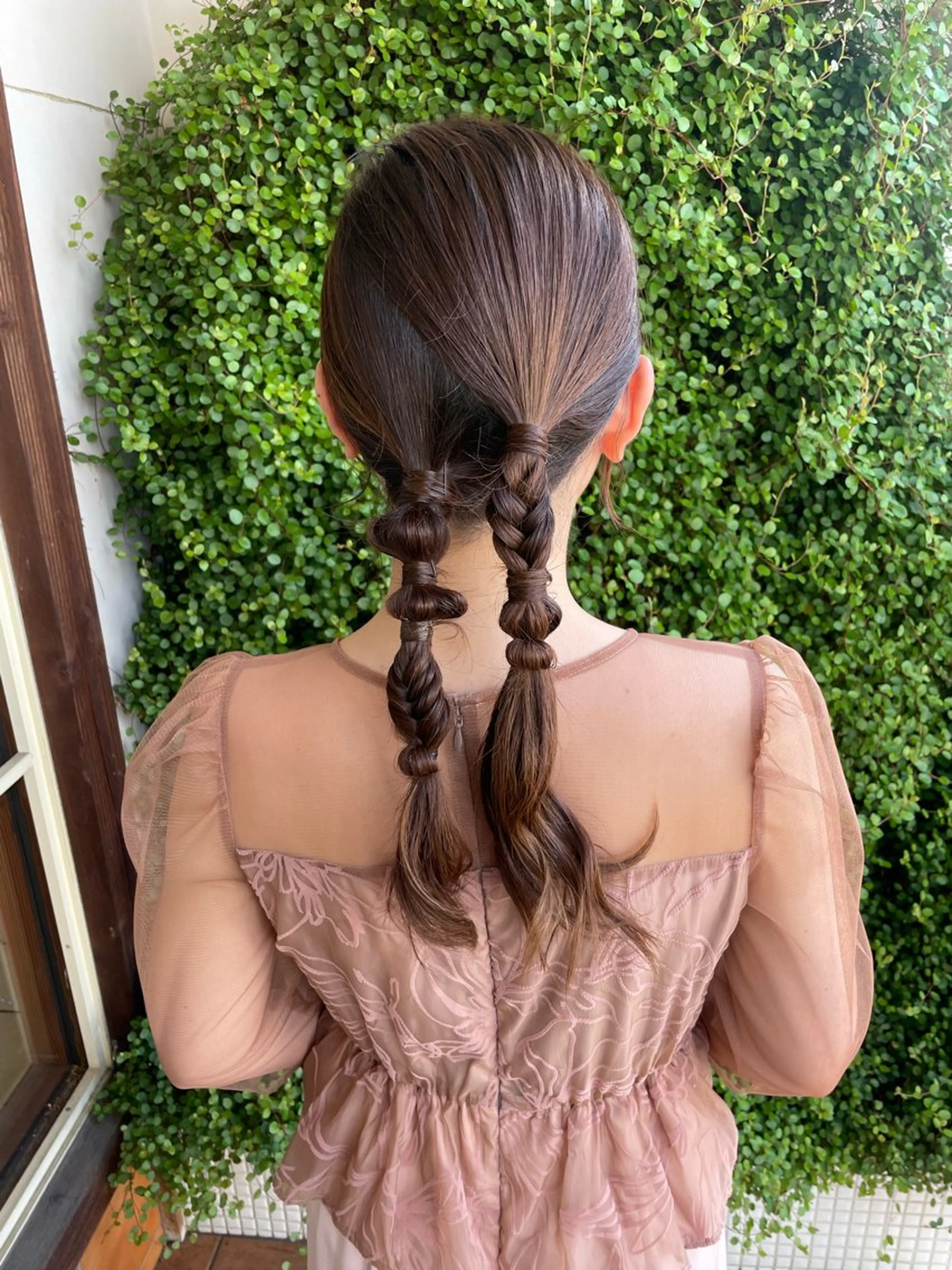 🎀結婚式参列などアレンジ、ヘアセット🎀の写真