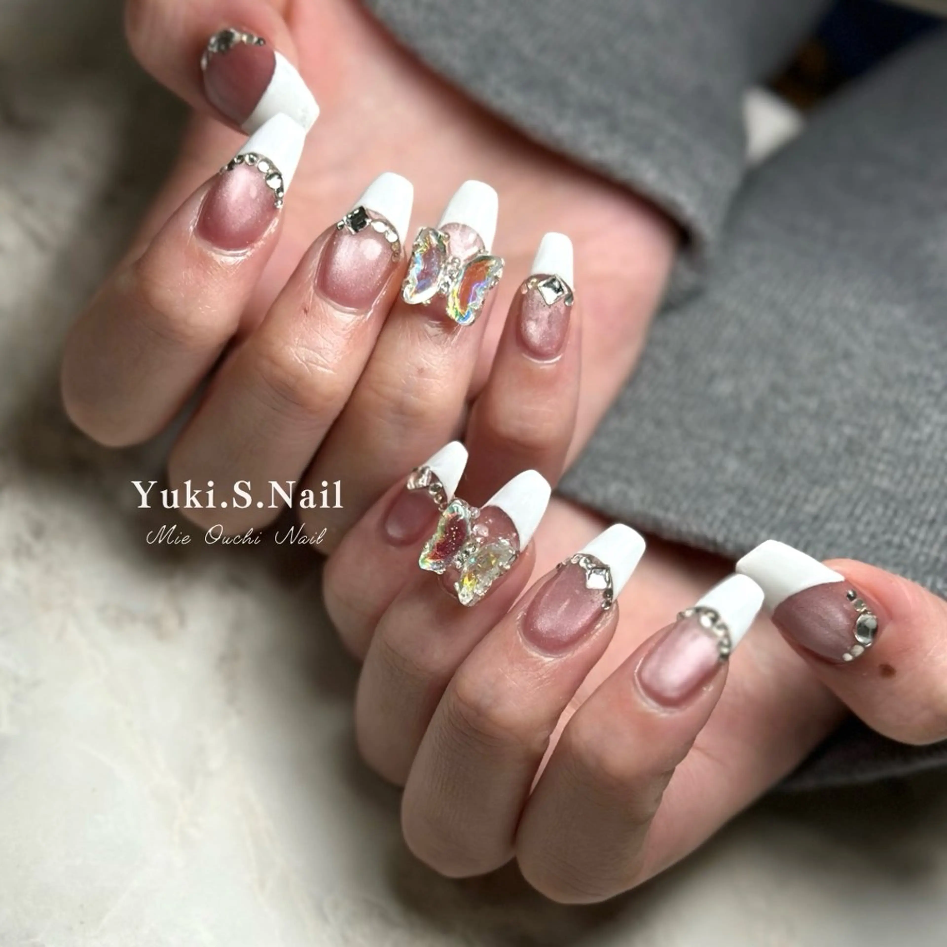 ロング ハンドネイル Yuki S.Nailのネイルデザイン