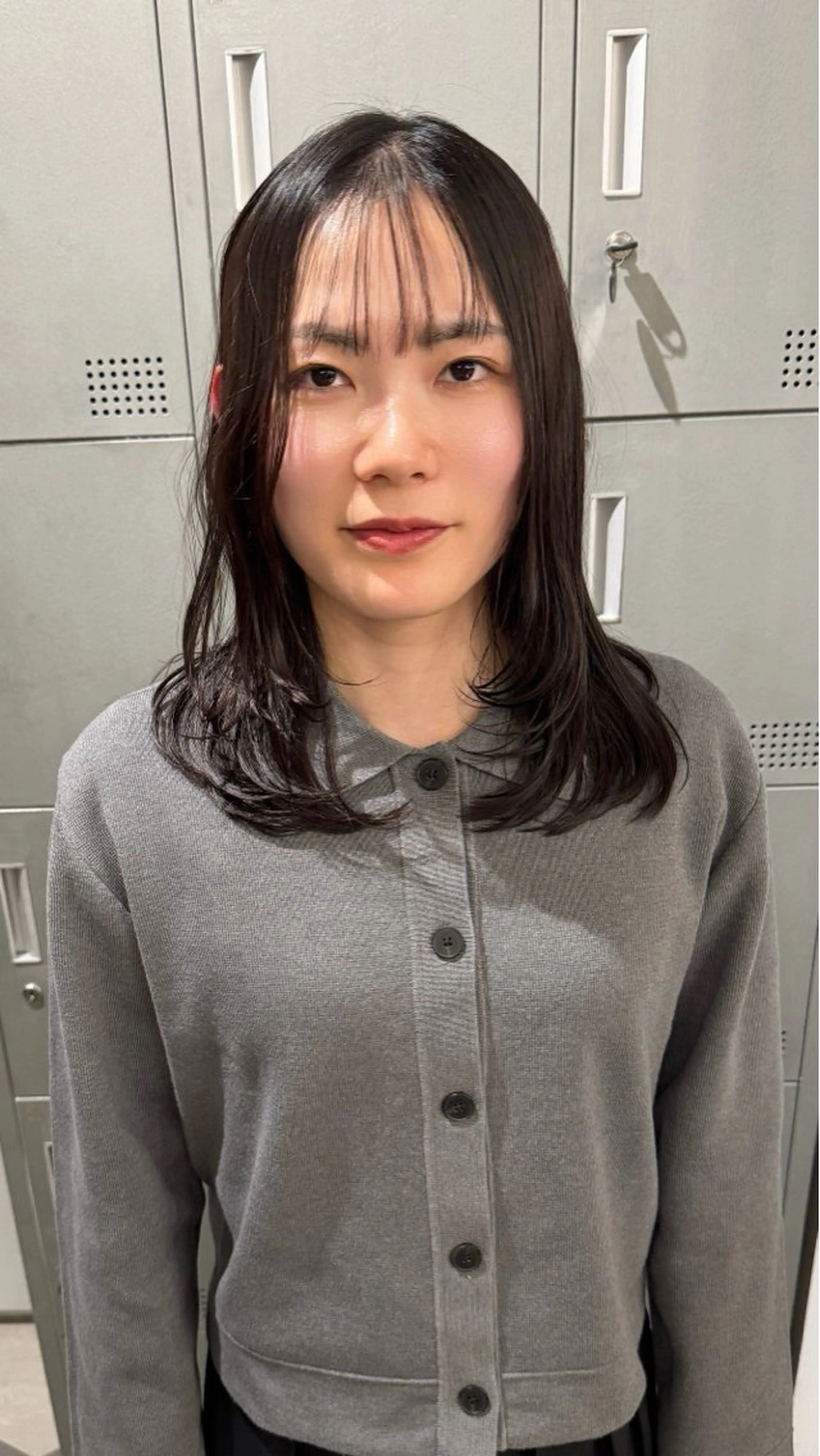 セミロング カット ヘアカラー 【天満1艶髪】潤艶/ 髪質改善🌹釣本竜哉のヘアスタイル