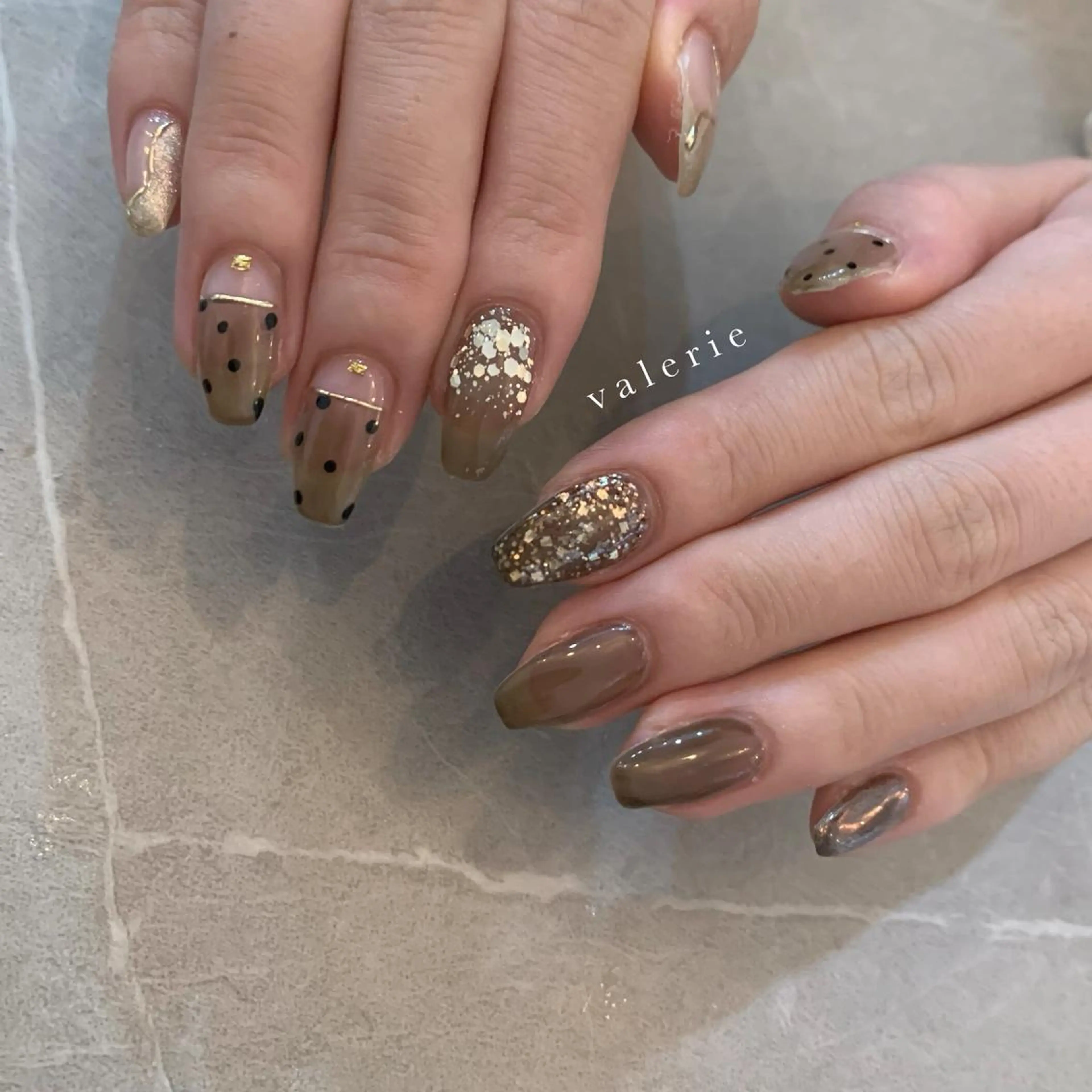 ネイル private nailsalon valerie所属・valerie /  miyuのネイルデザイン