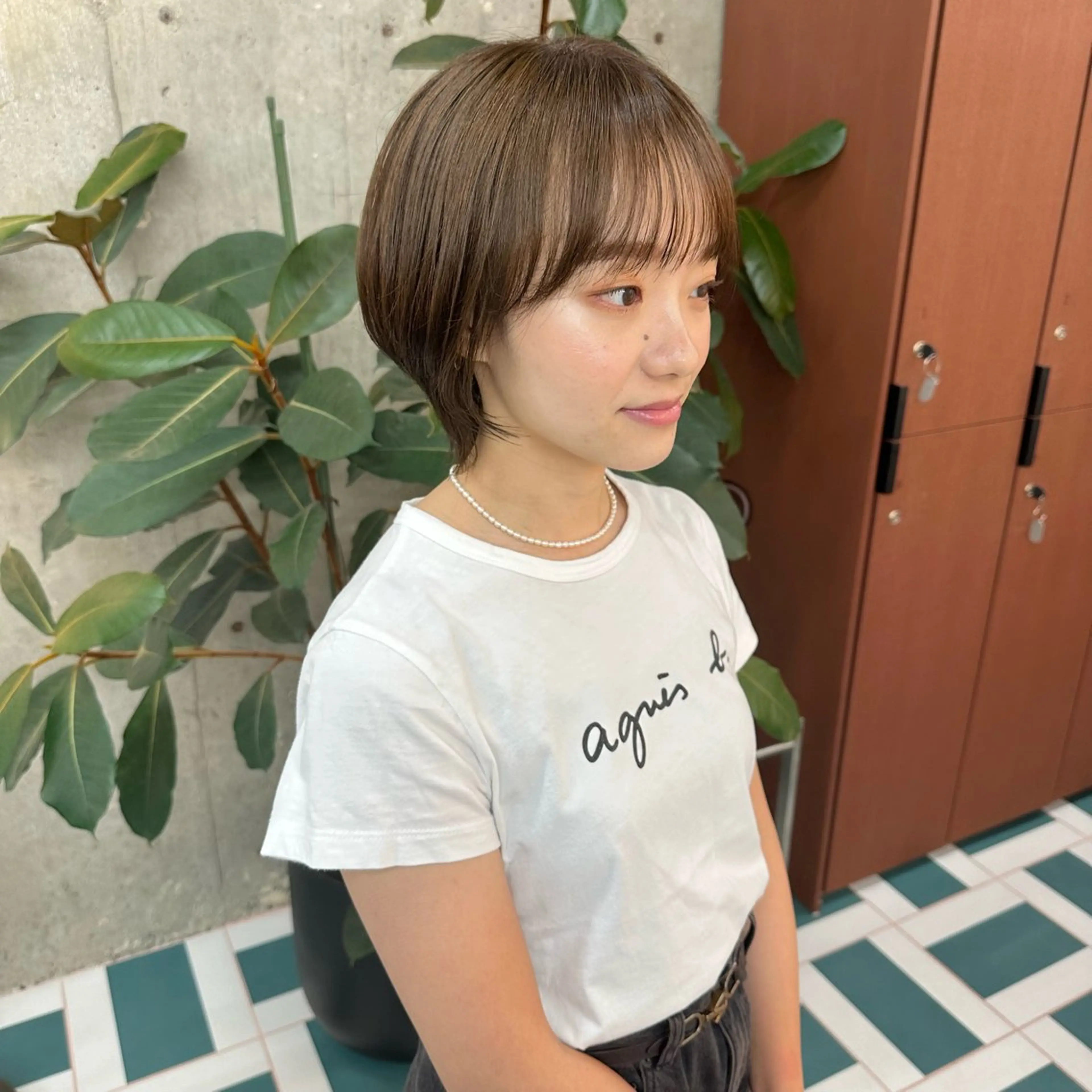 ショート カラー ヘアカラー ボブ/艶髪/栄/ 名古屋/COCOのヘアスタイル