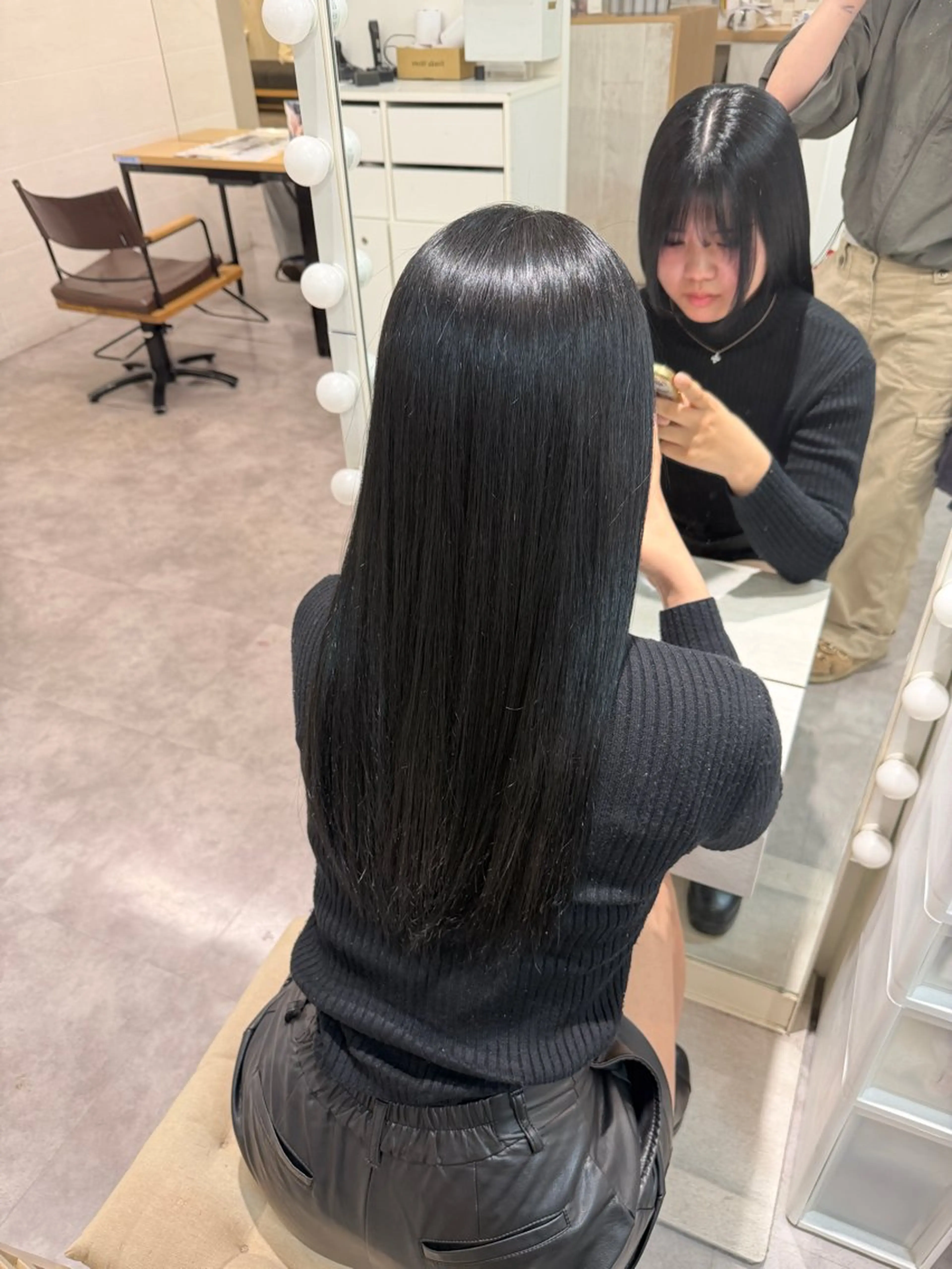 ロング 村中 玲那のヘアスタイル