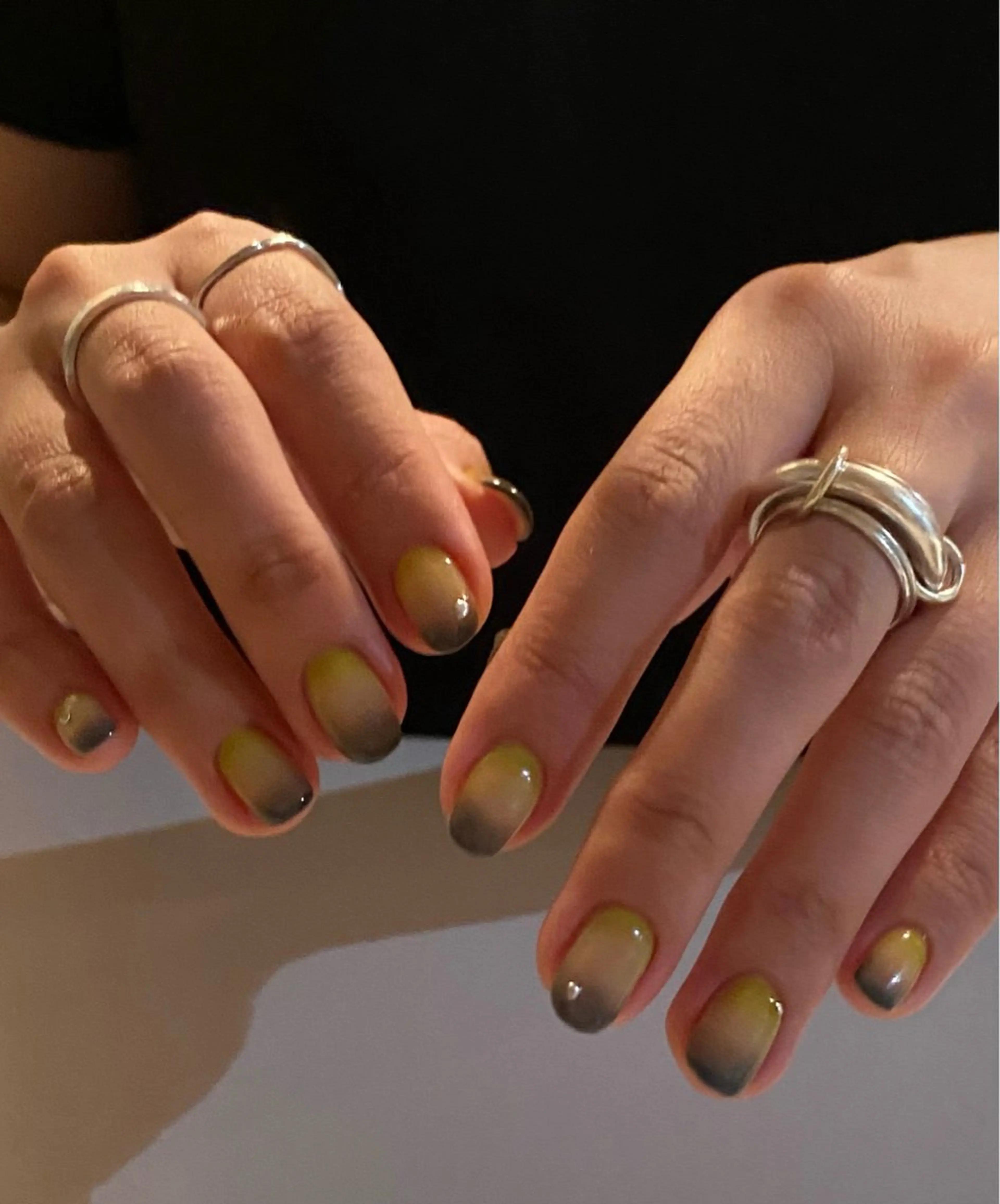 ネイル カジュアル グラデーション joy souk shihoのネイルデザイン