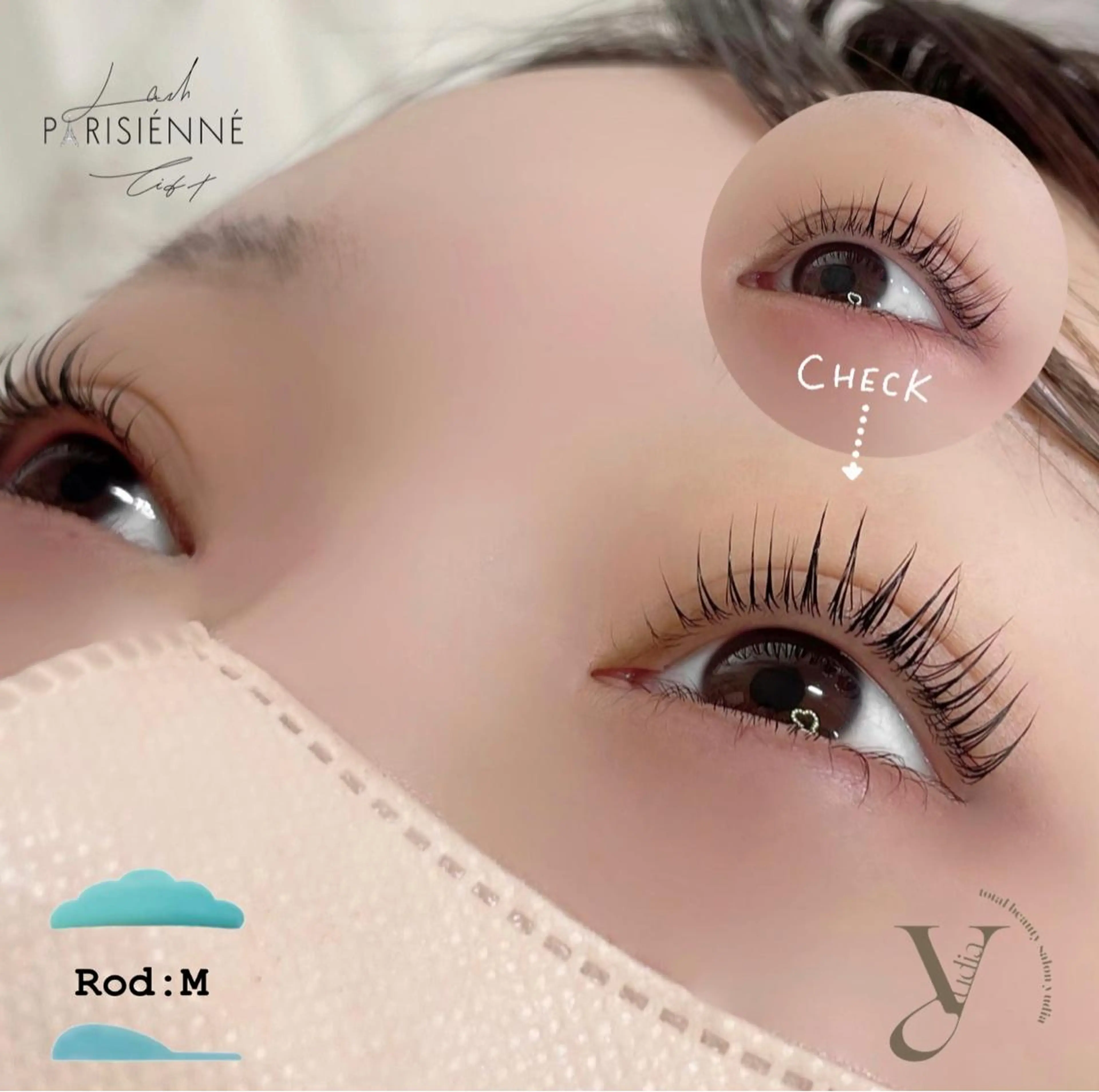 マツエク・マツパ パリジェンヌラッシュリフト 𝐧𝐞𝐨𝐧新宿 ❤️𝐀𝐲𝐚のマツエク・マツパデザイン