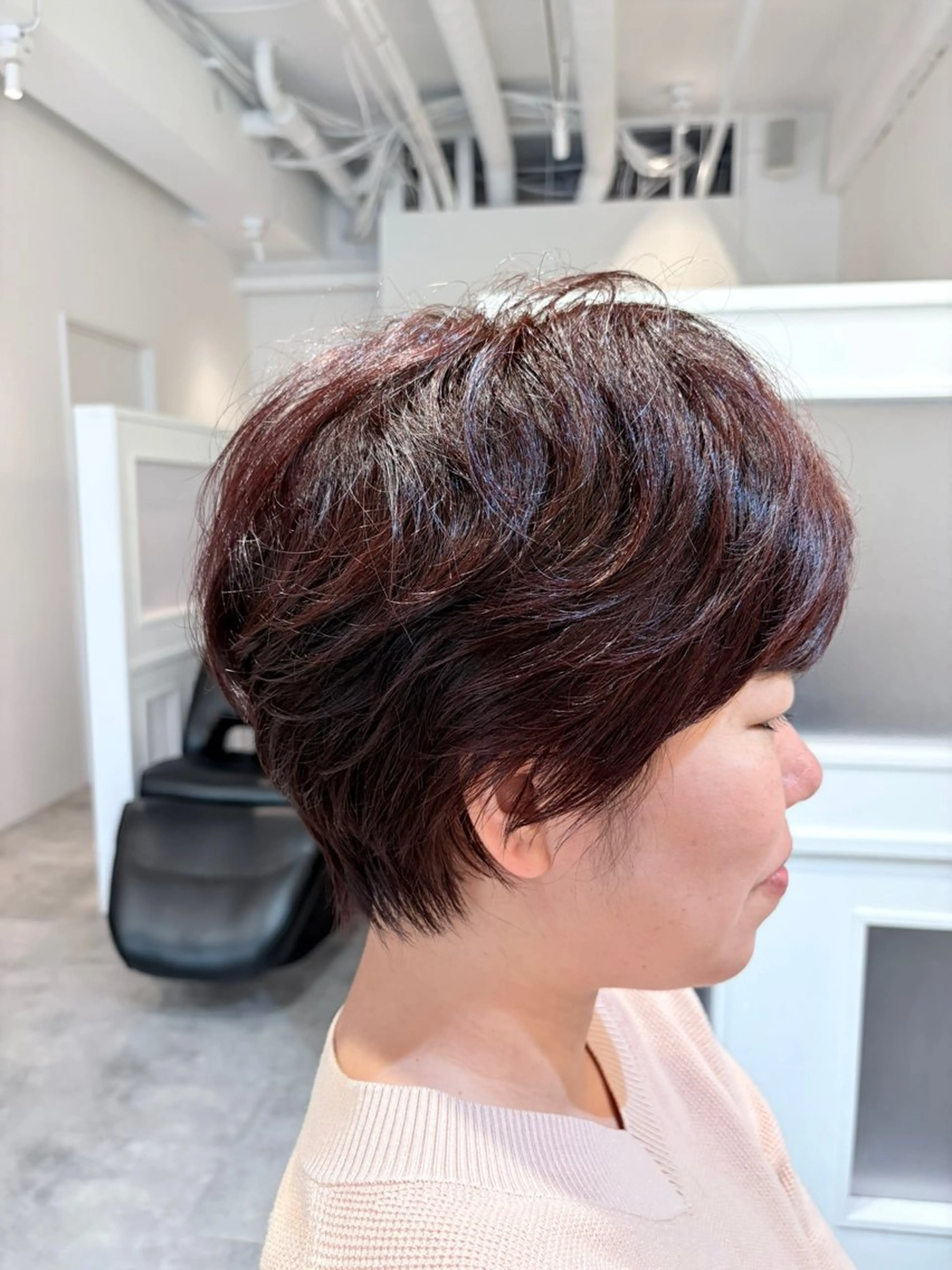 ショート カラー カット ヘアカラー トリートメント ショート特化サロン 【ボランチ】まさしのヘアスタイル