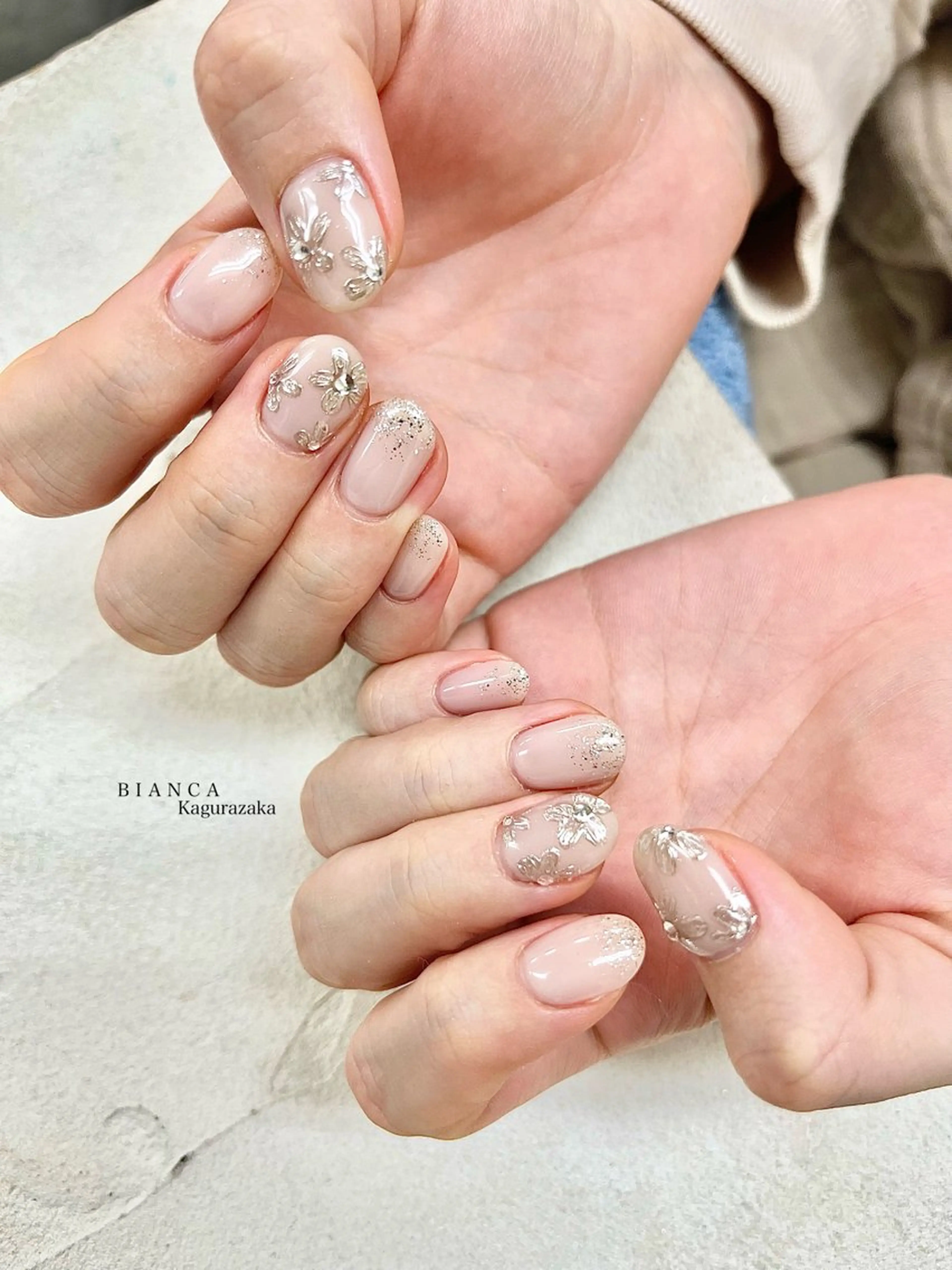 ネイル ハンドネイル ハンドケア BIANCA Ouchidaのネイルデザイン