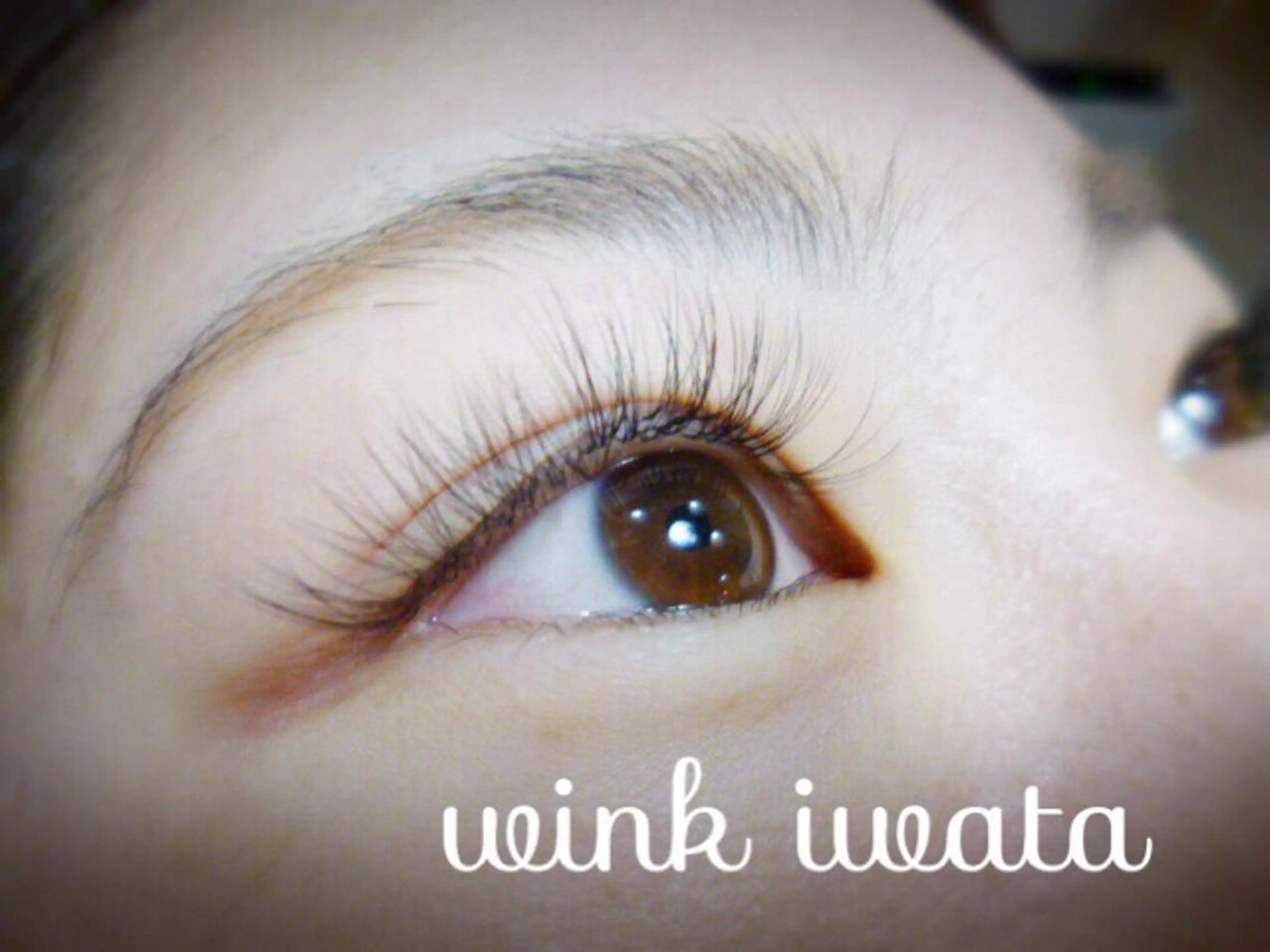 マツエク・マツパ 目尻長め MALLET所属・松井 亜衣のマツエク・マツパデザイン