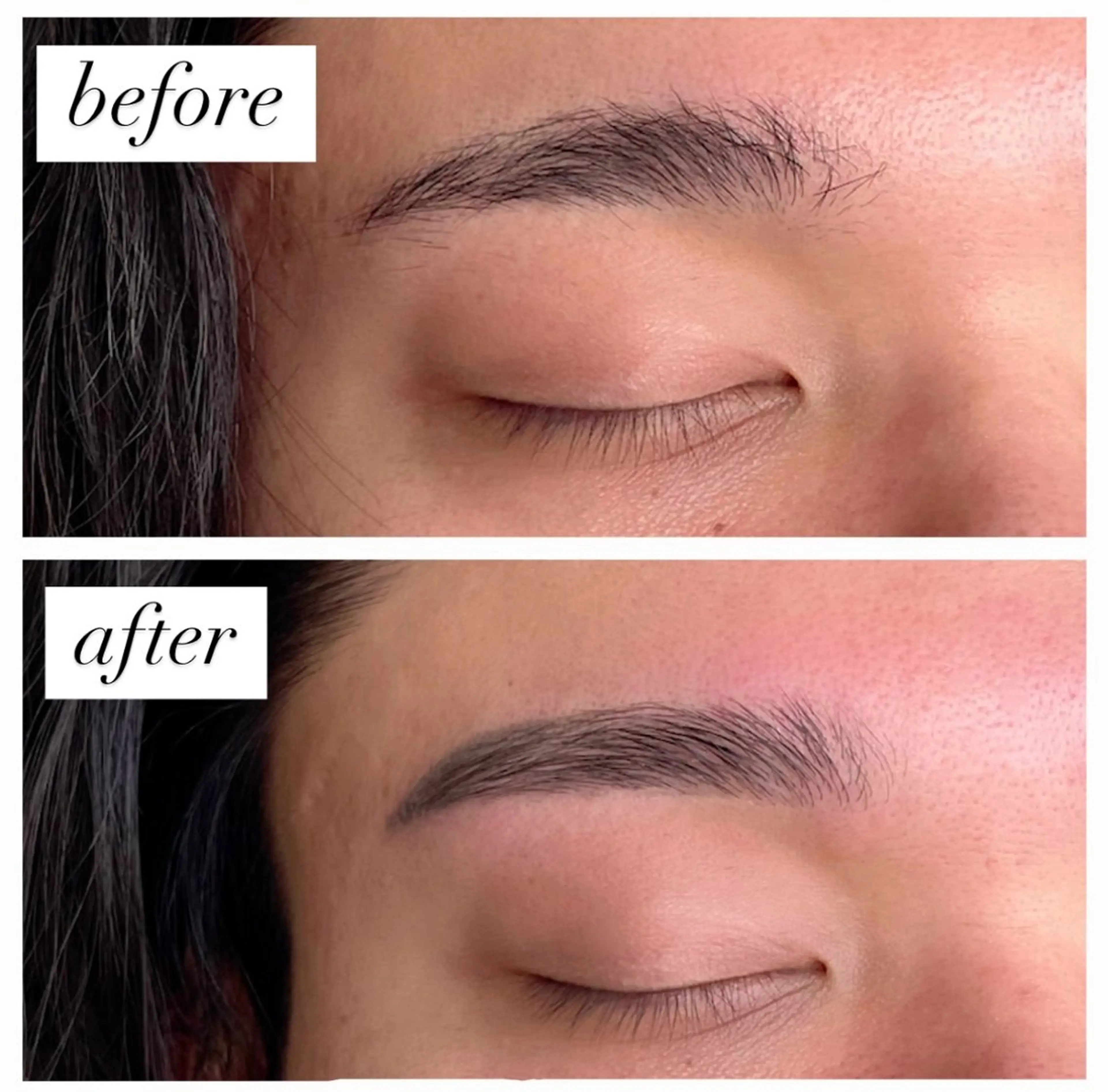 💙当日限定🈹💙メンズOK👌間引きあり/メイク込ハリウッドブロウ(パーマ＋ワックス)男性人気No.1のメニュー✨️の写真