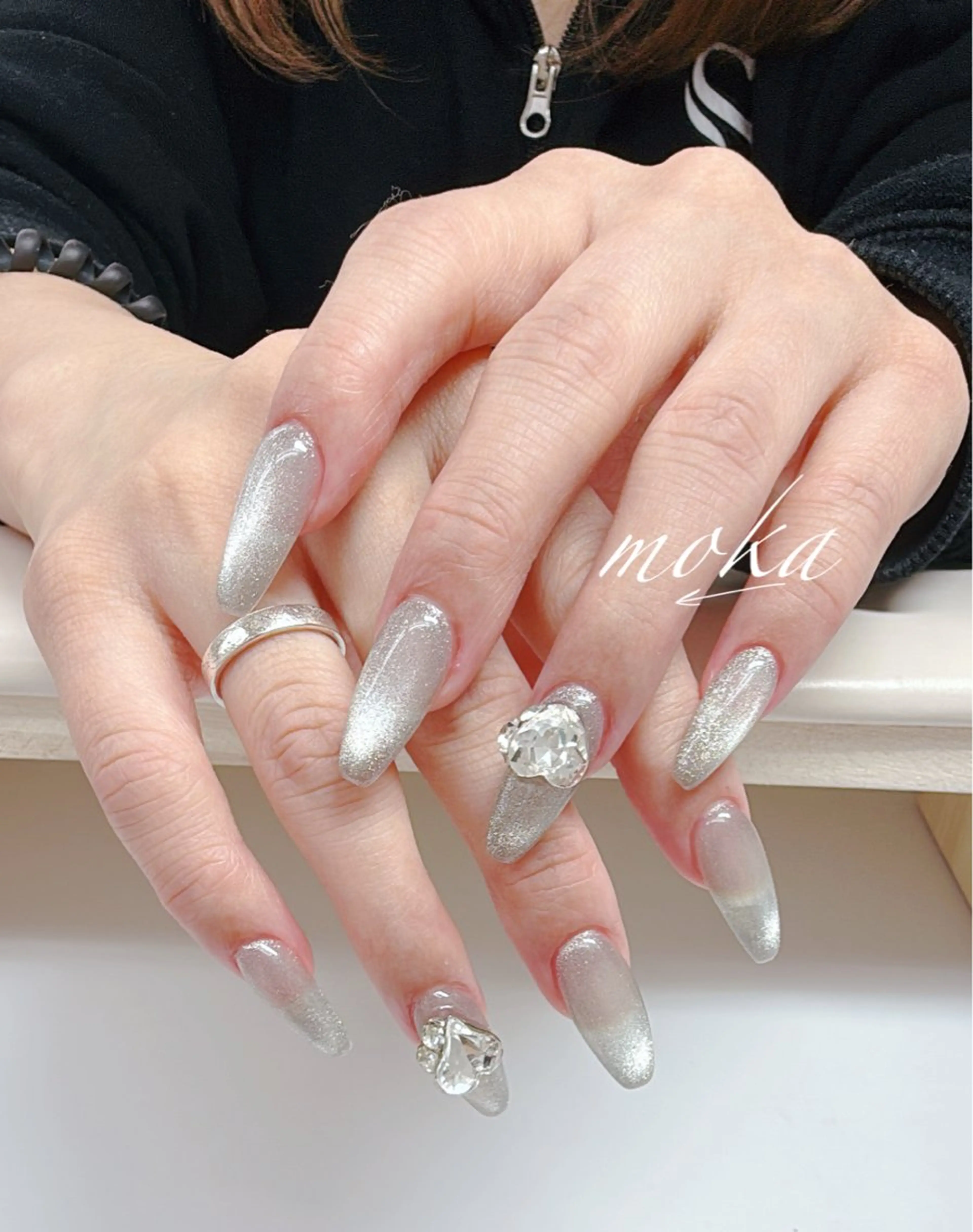 ネイル ハンドネイル ハンドケア 胡蝶蘭レディースサロ ンNailMOKAのネイルデザイン