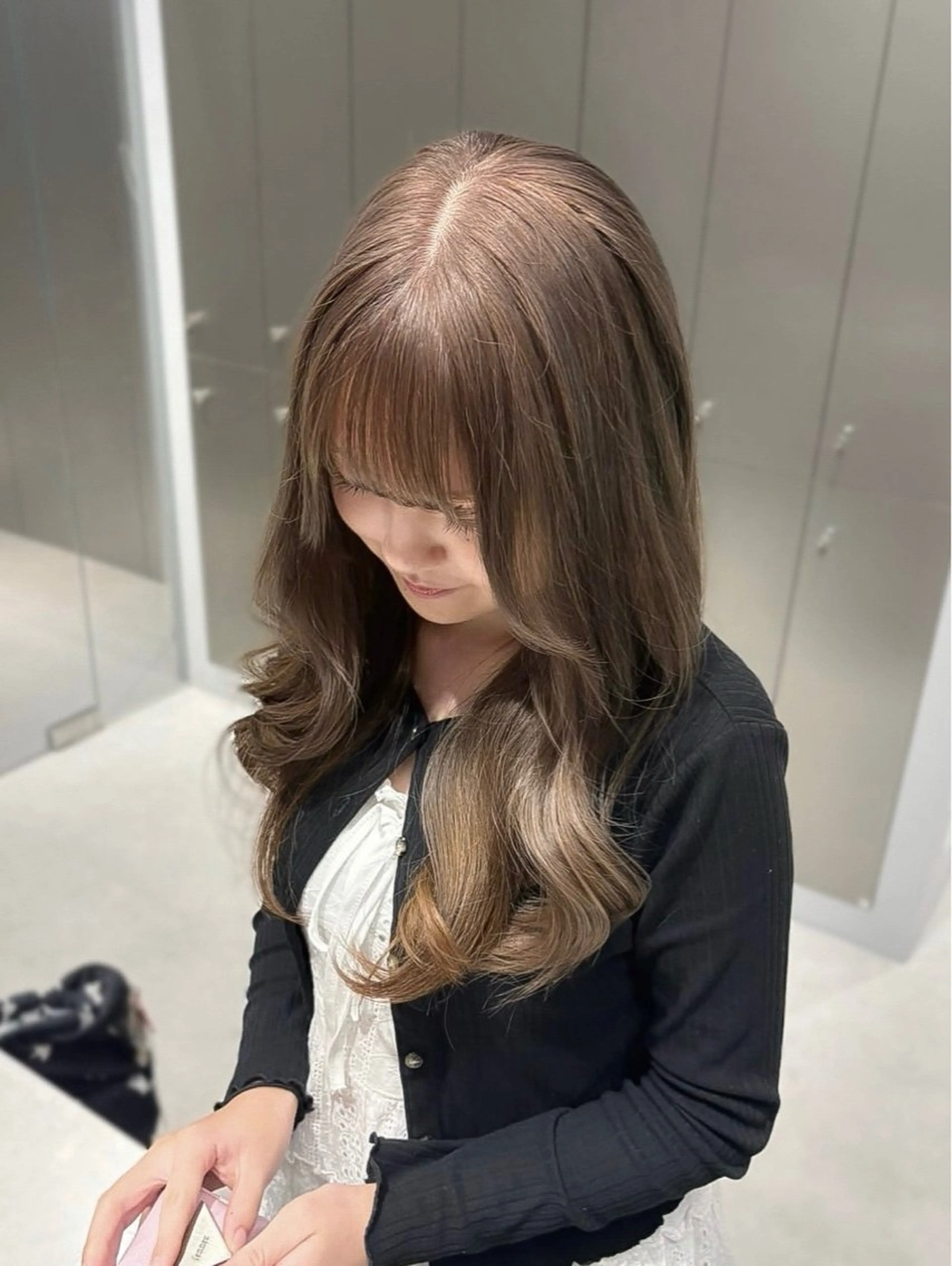 ロング カラー ヘアカラー ユウカ 千葉駅 @lei_yuukaのヘアスタイル