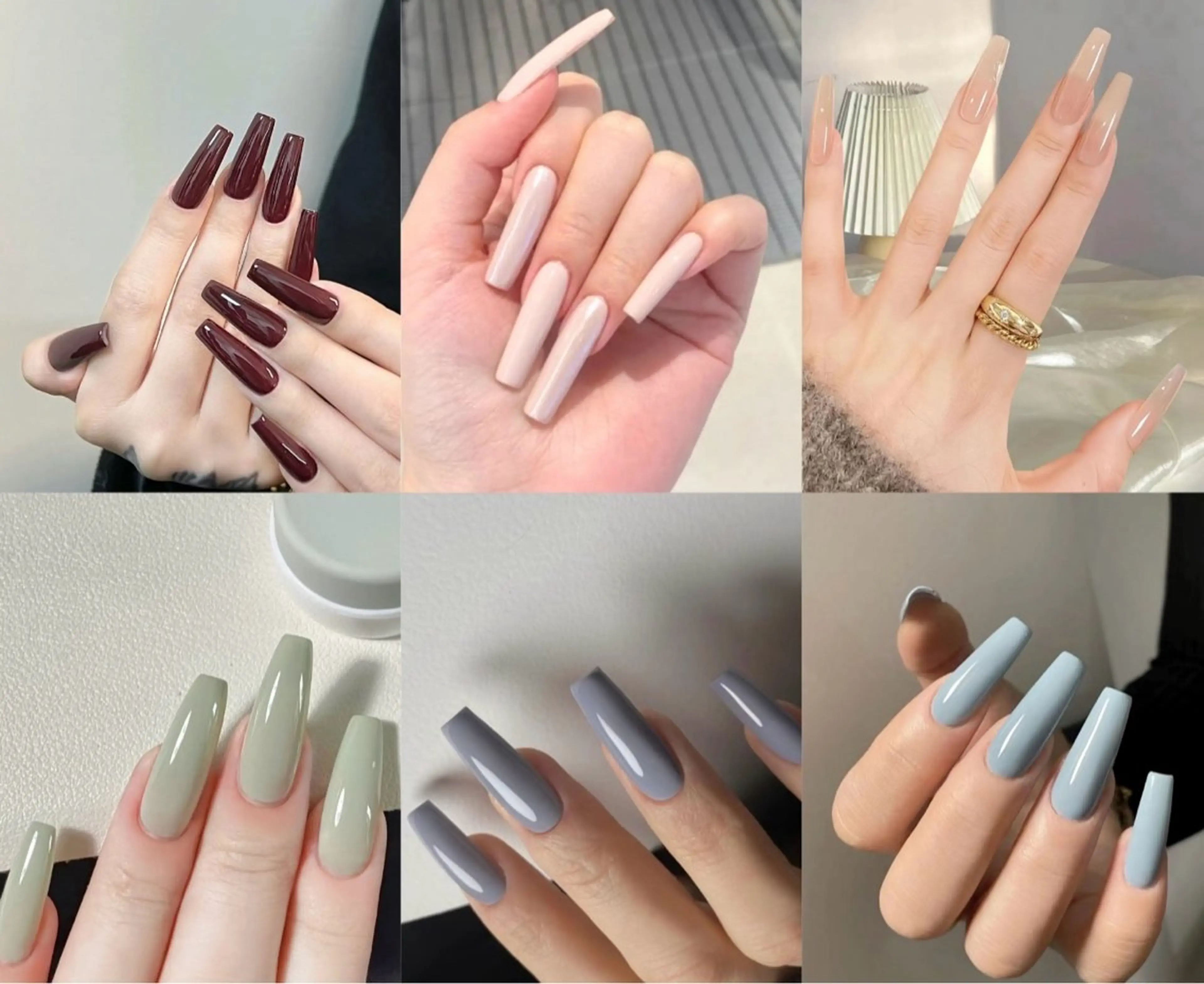 ワンカラーorラメグラデーショ¥3990の写真