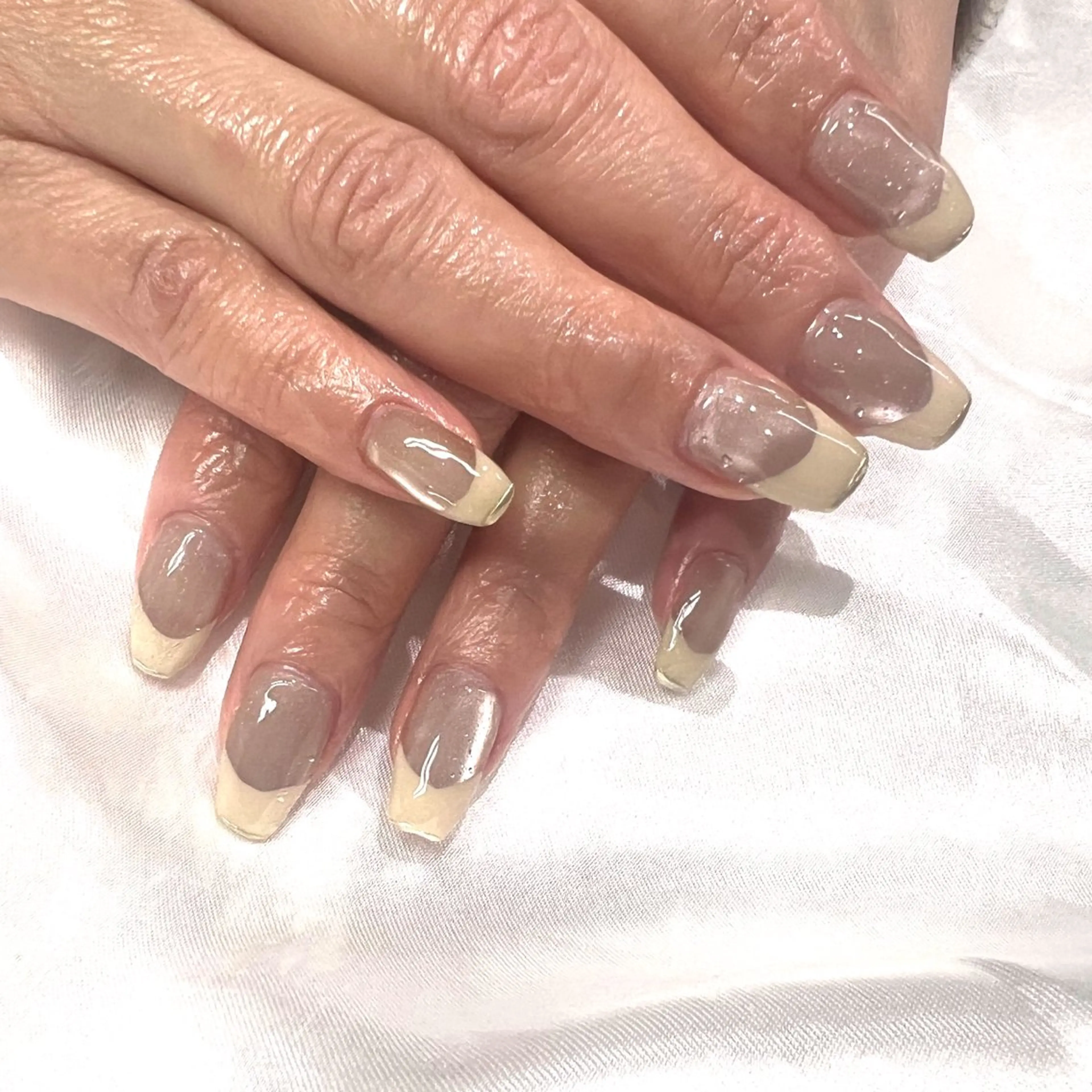 ネイル フレンチネイル CARIS nailはづきのネイルデザイン