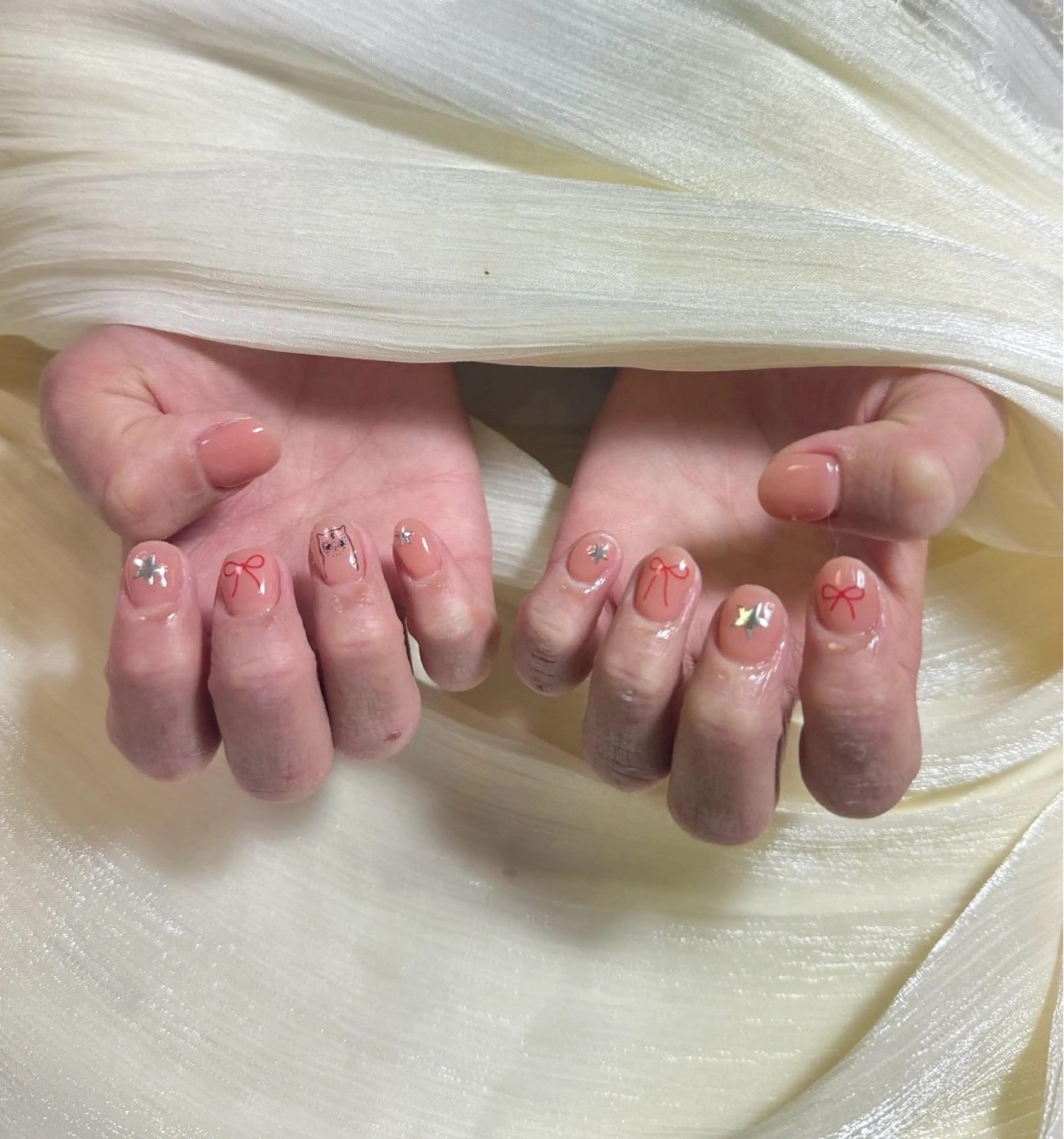 ネイル ハンドネイル 🎀 NaNa_nailのネイルデザイン