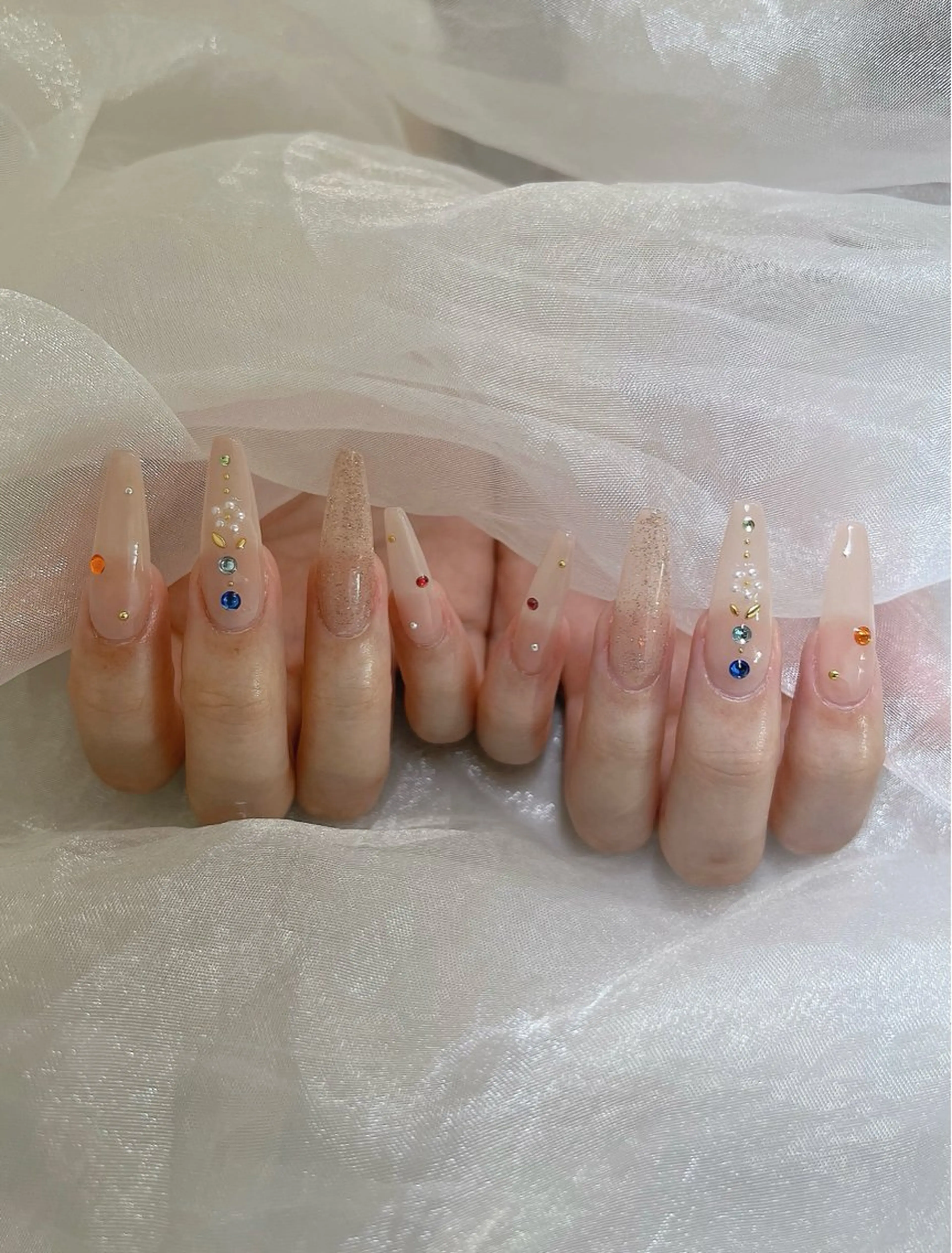 ネイル ジェルネイル ラメ(グリッター) nail salon Lauleaのネイルデザイン