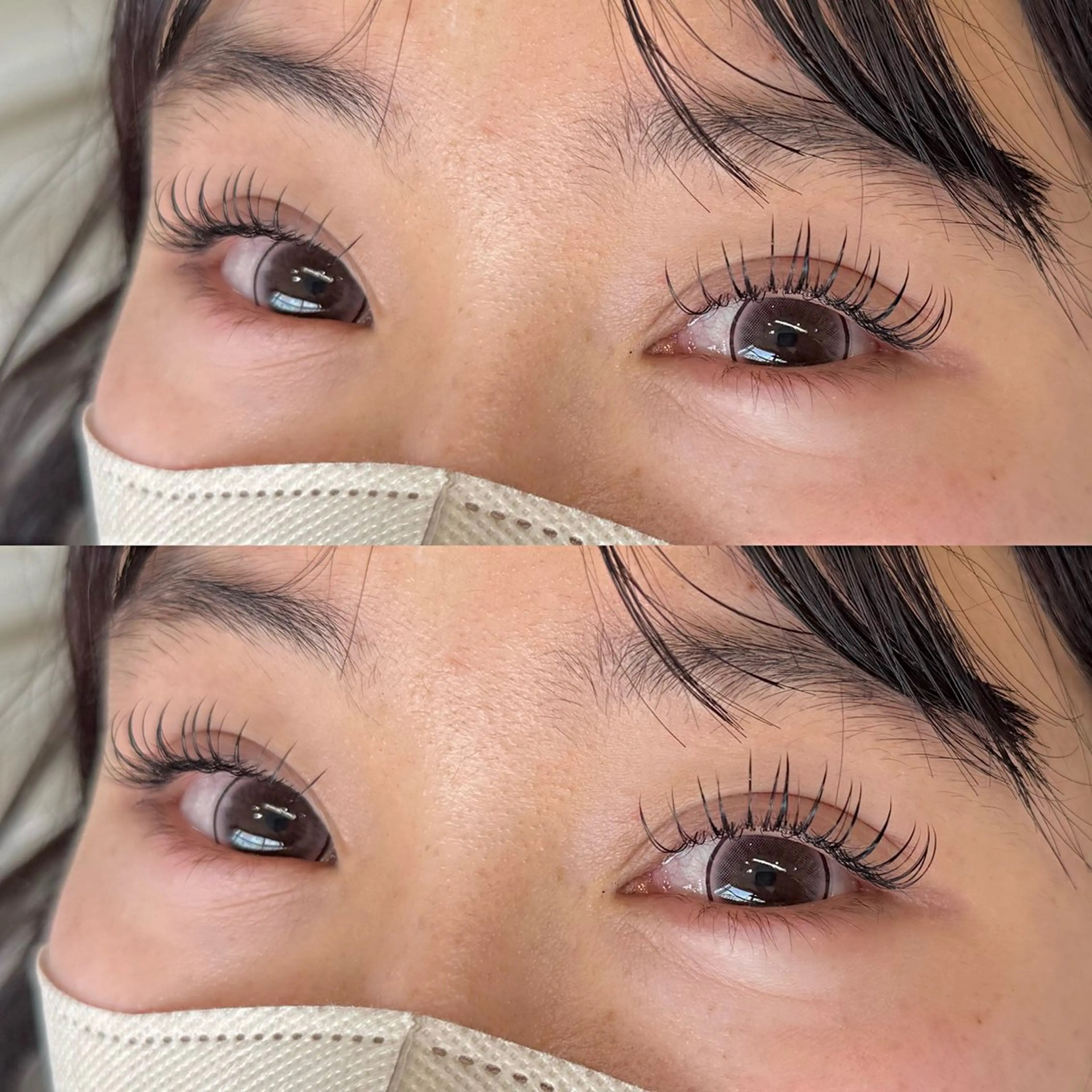 【オフなし】フラットラッシュ120本+コーティング🪻💜の写真