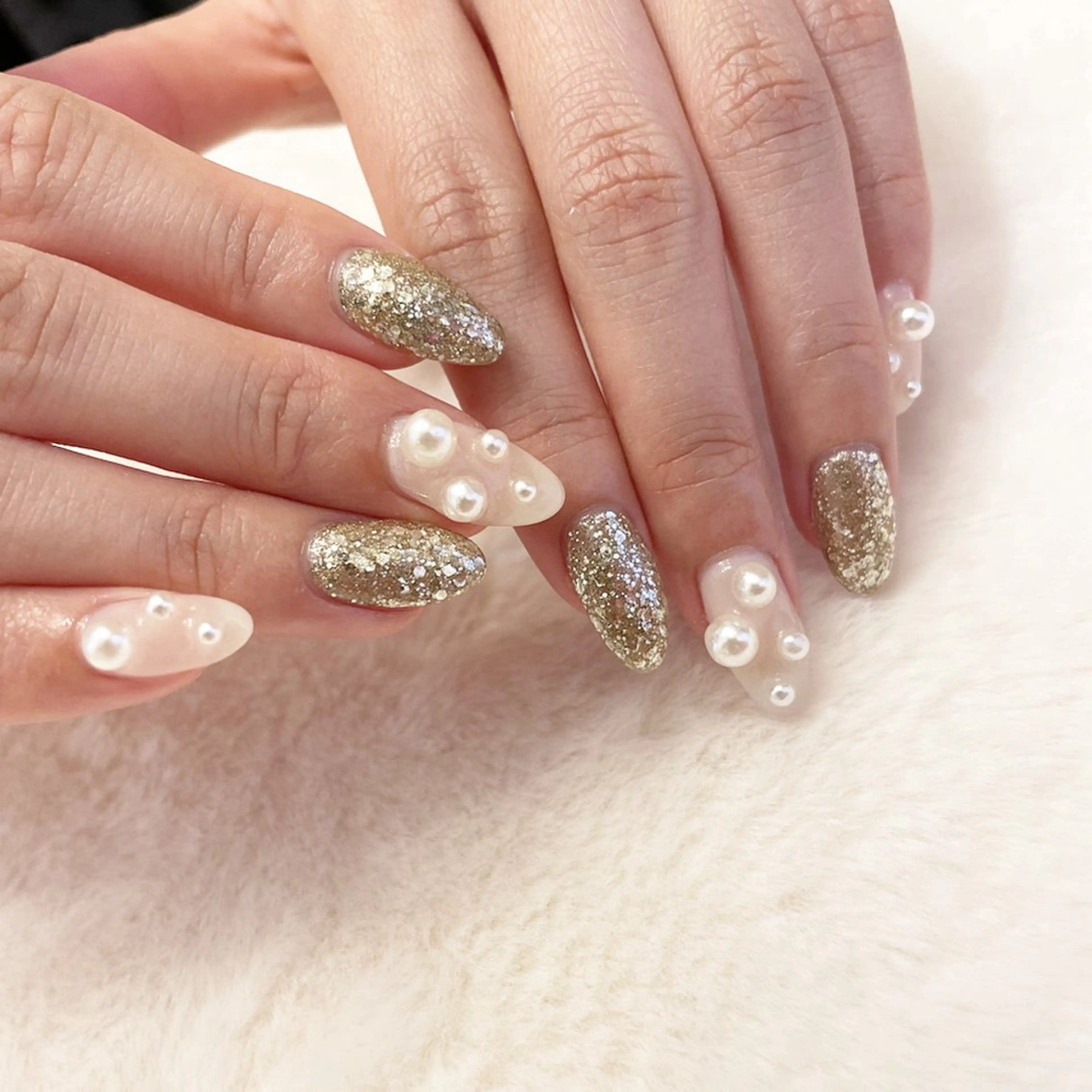 ネイル ハンドネイル Sea  nail by emaのネイルデザイン