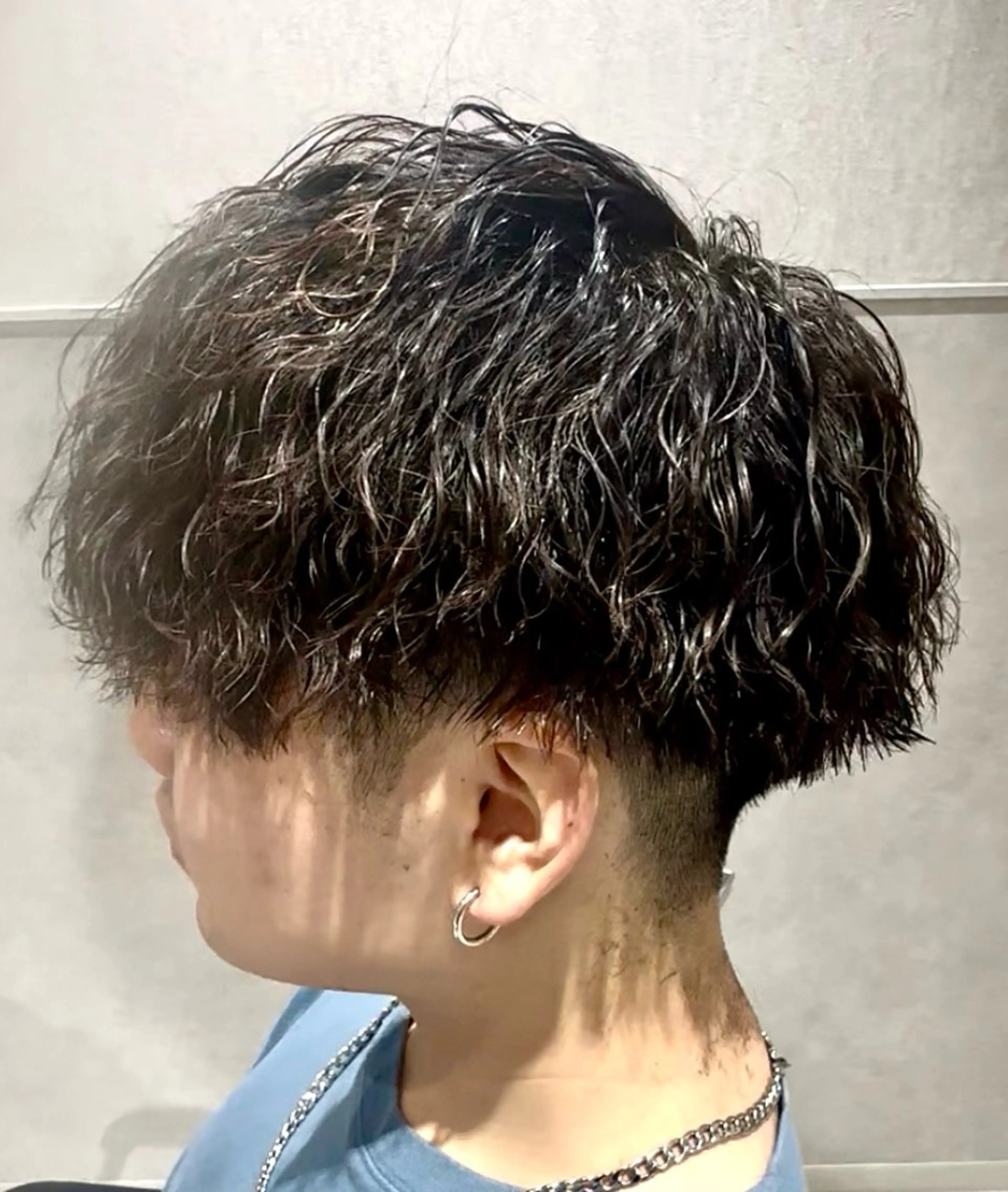 パーマ メンズ カット パーマ 👑駅近メンズサロン パーマ特化北千住👑のヘアスタイル