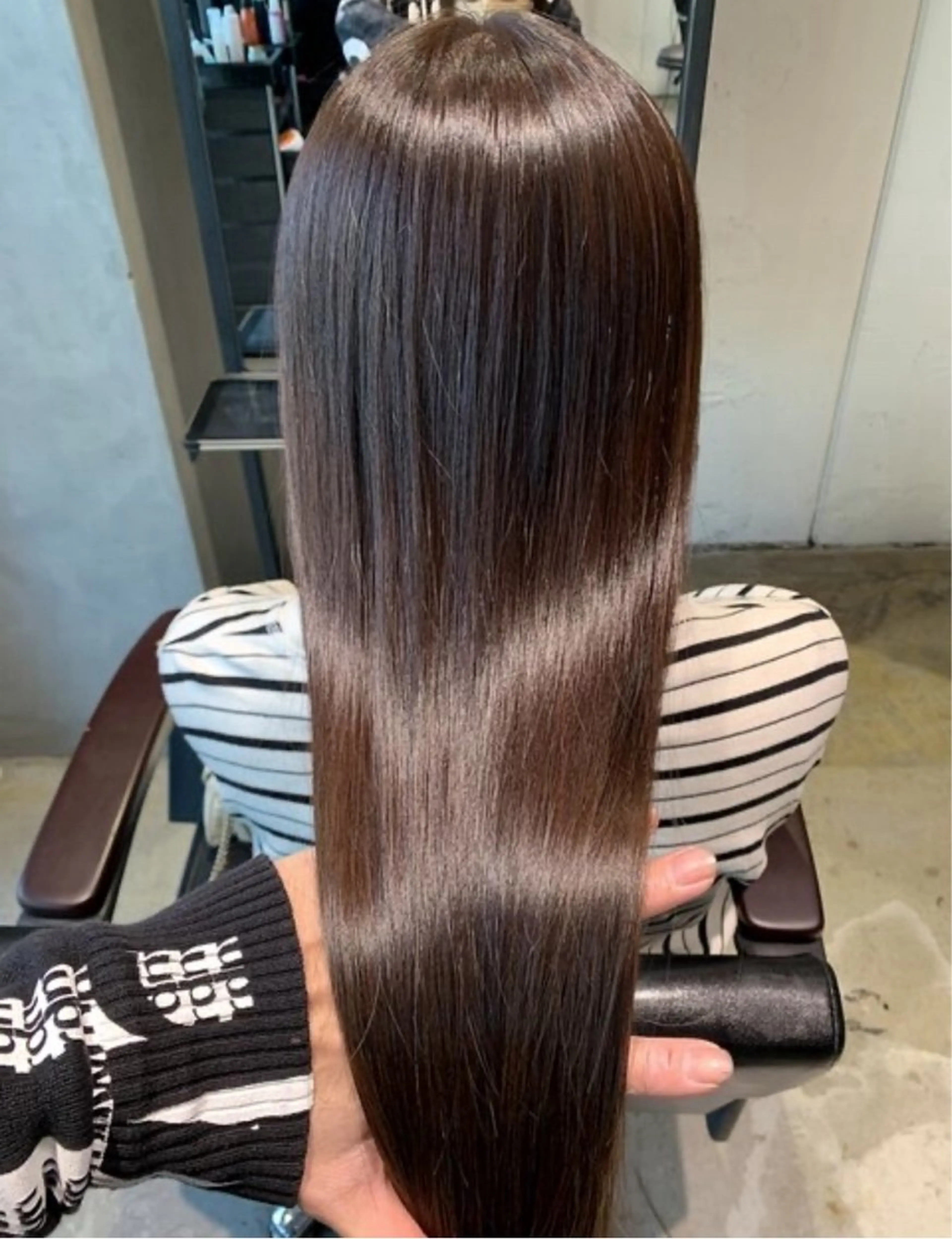 🔴🟠カラーに迷ったらこれ🟠🔴柔らか透明感カラー✨️+1stepトリートメント🏳️‍🌈の写真