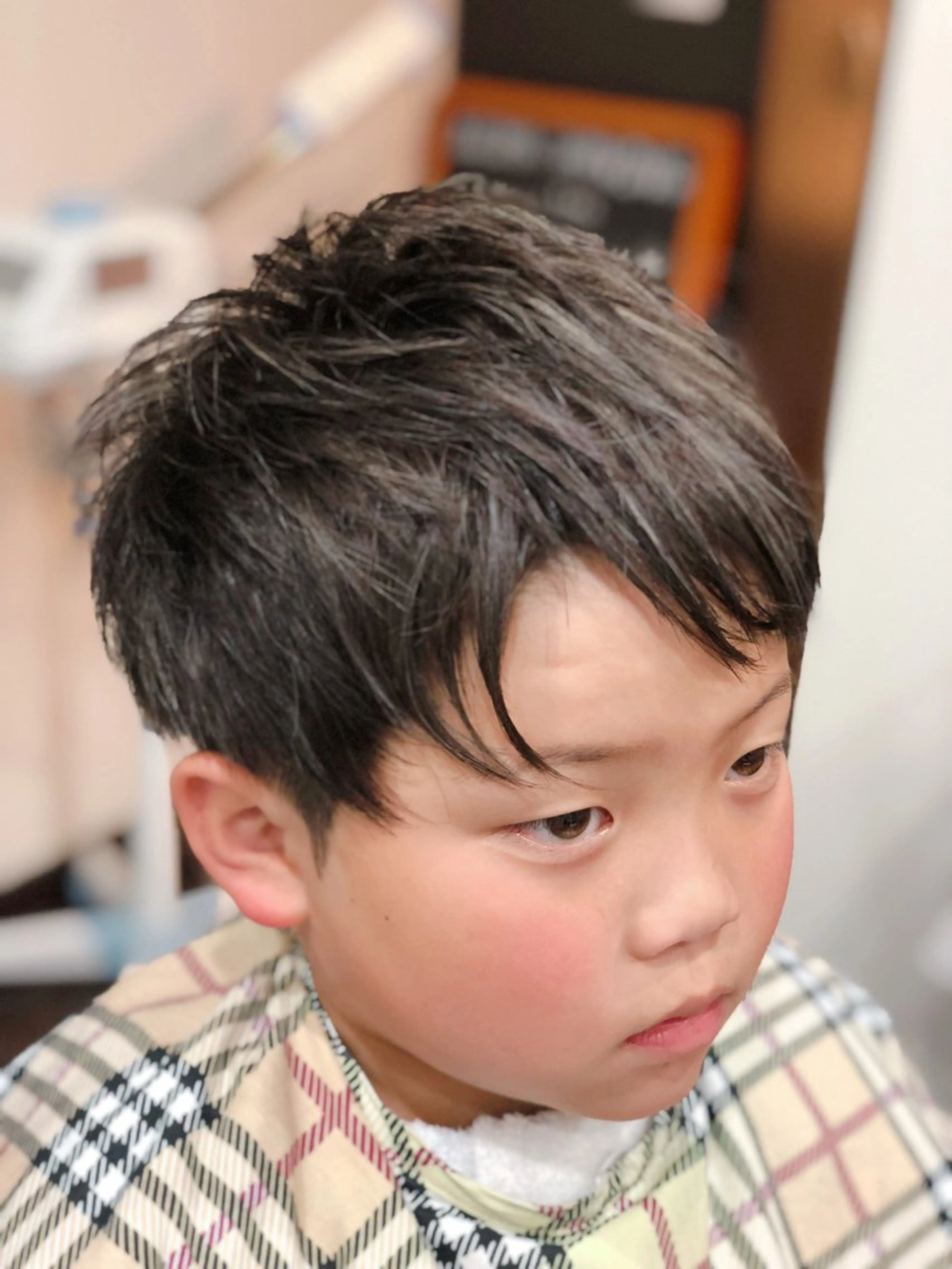 ショート メンズ キッズ ショートヘア 早川 太貴のヘアスタイル