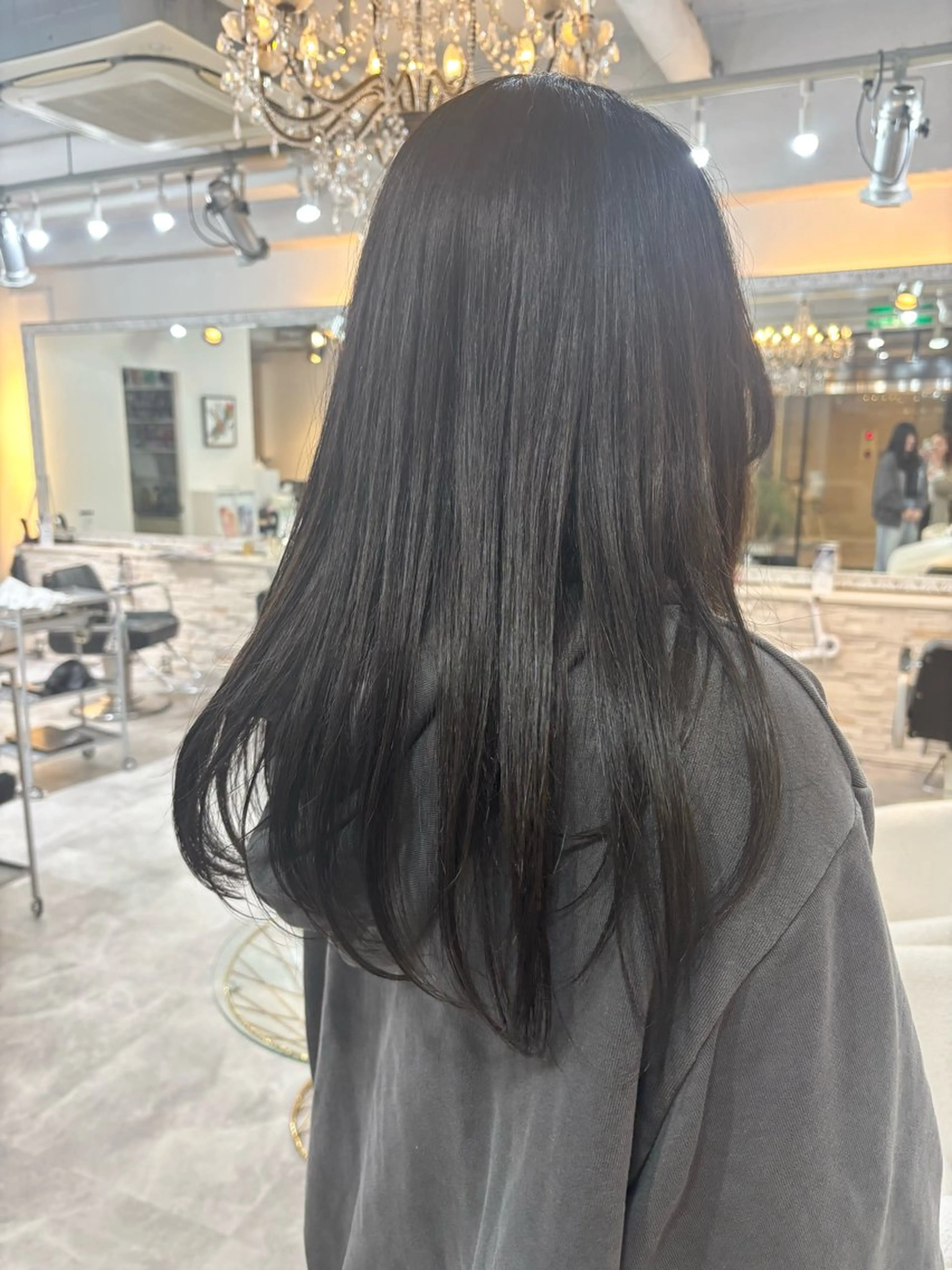 透明感カラー🌈（シャンプーブロー込）の写真