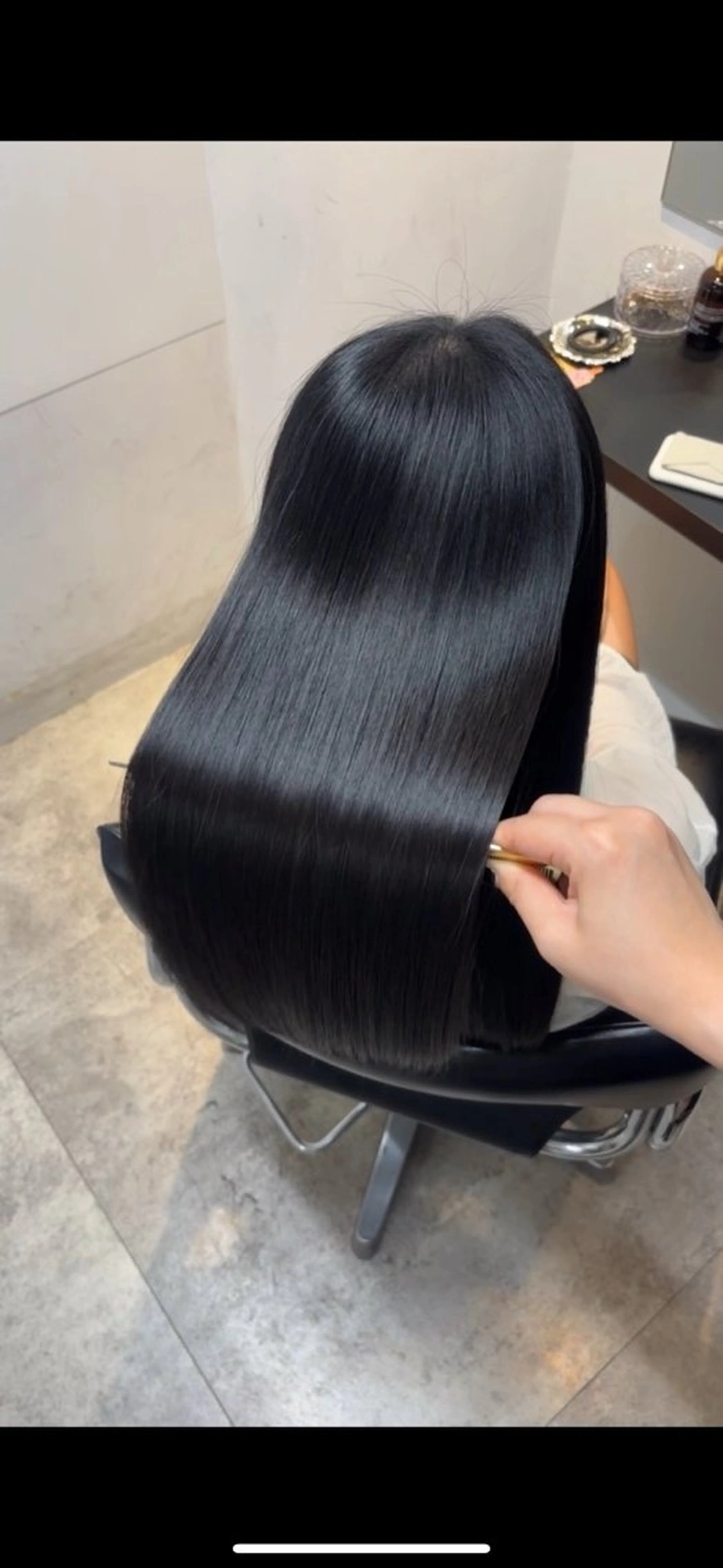 ロング 髪質改善 髪質改善♡ 保坂汐音のヘアスタイル