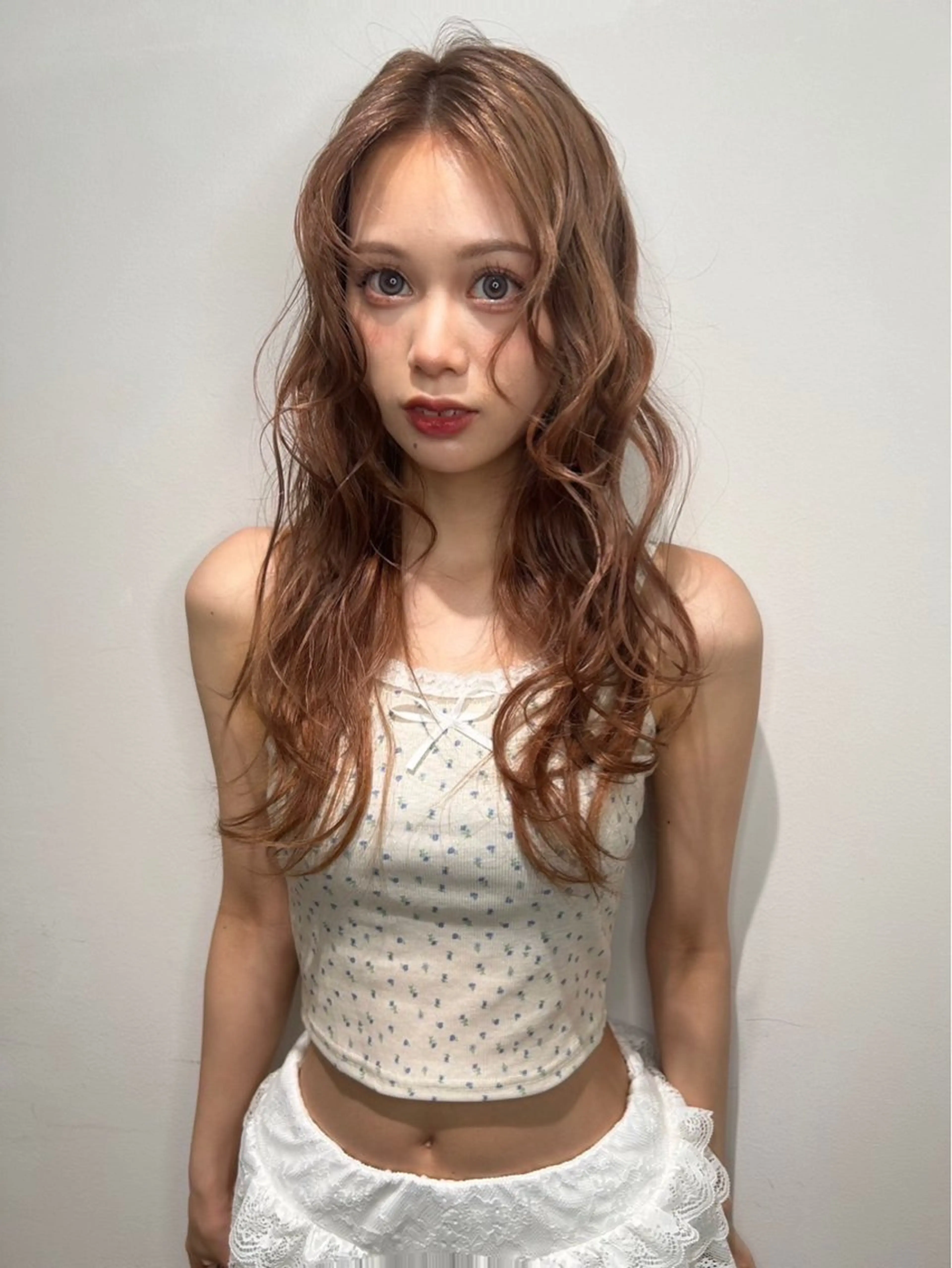 ロング カラー ヘアアレンジ MANA/上野/ カラーモデル🖤✨のヘアスタイル