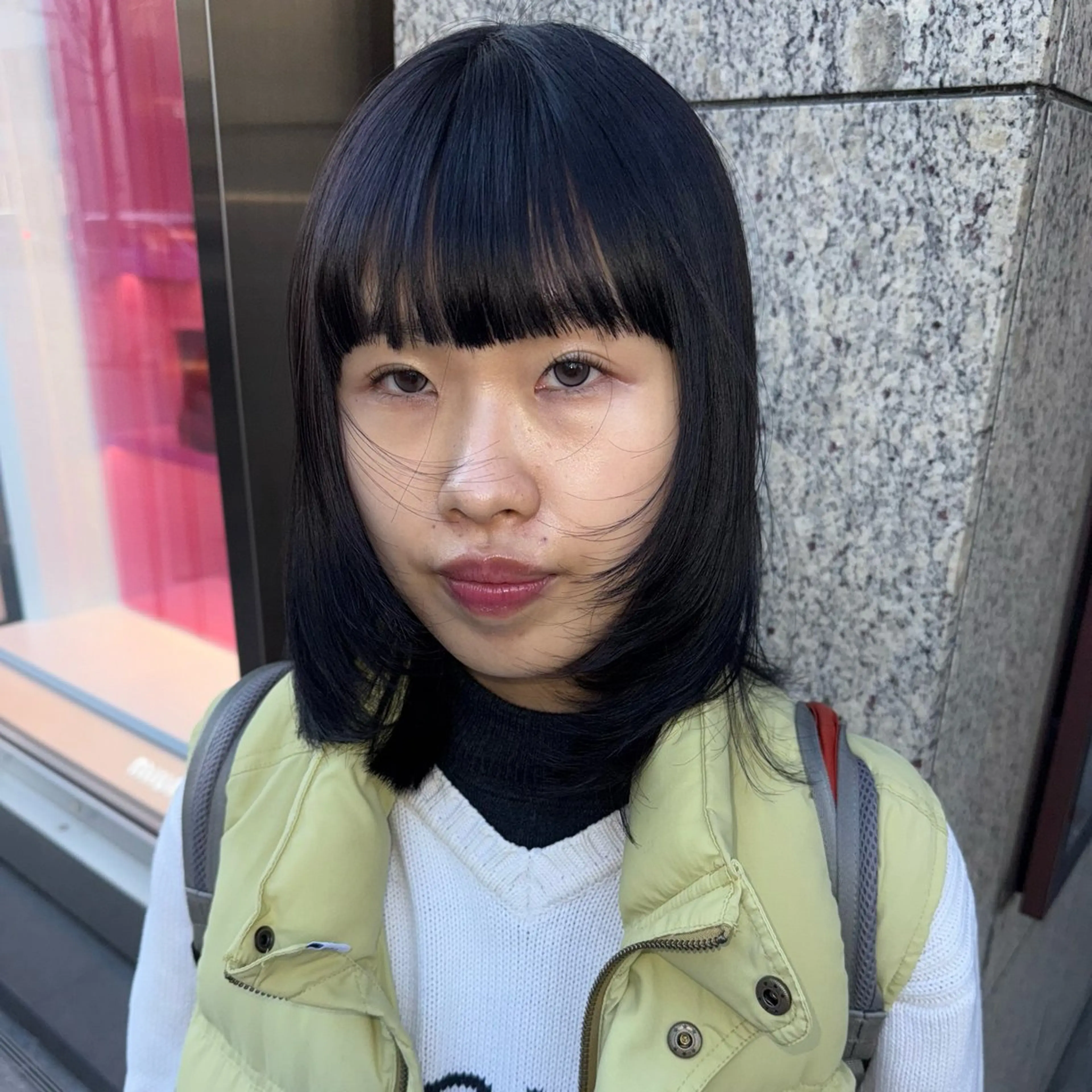 ミディアム ヘアカラー ねいろ/ モデル募集中のヘアスタイル