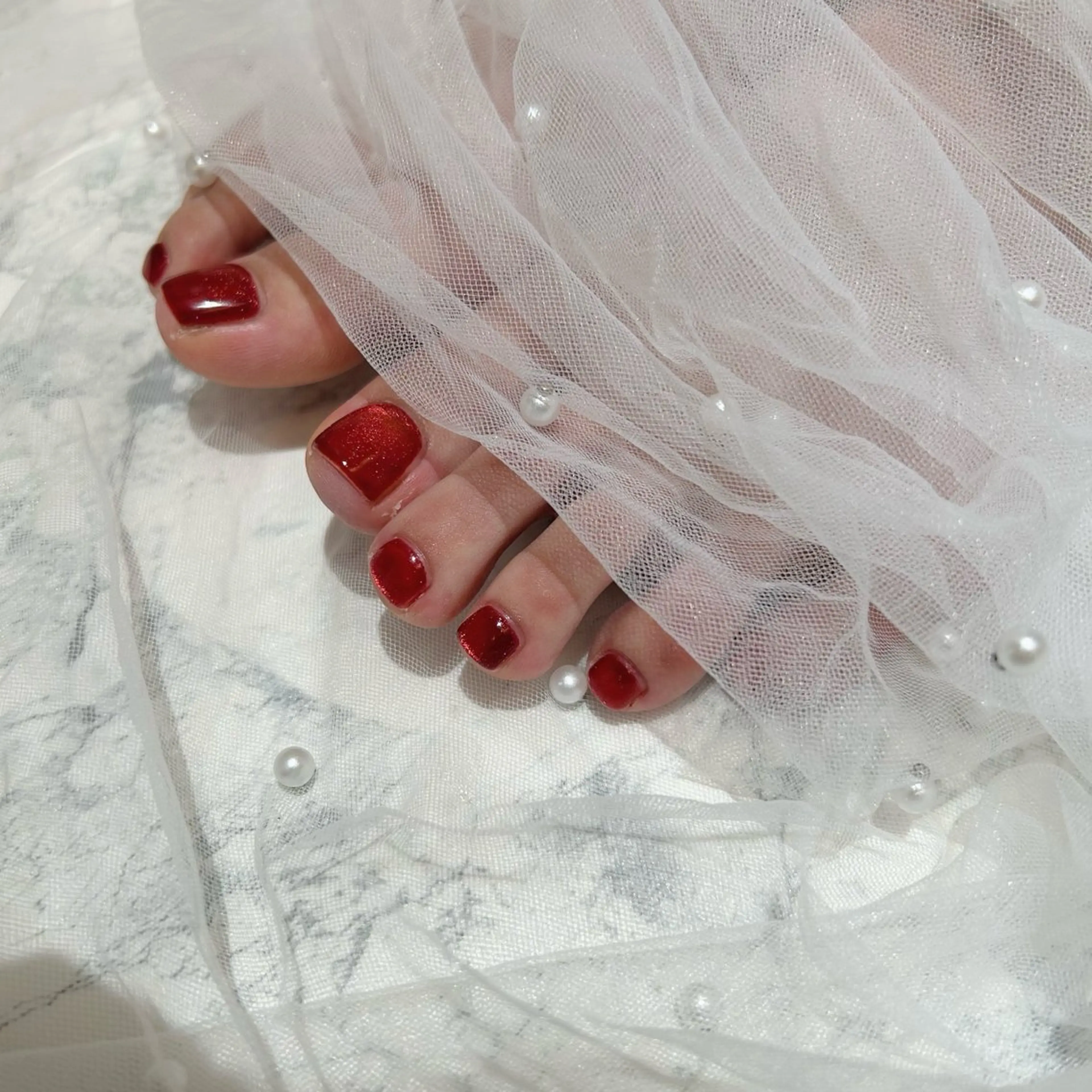 ネイル フットネイル マグネット/心斎橋 LoLo.カレラのネイルデザイン