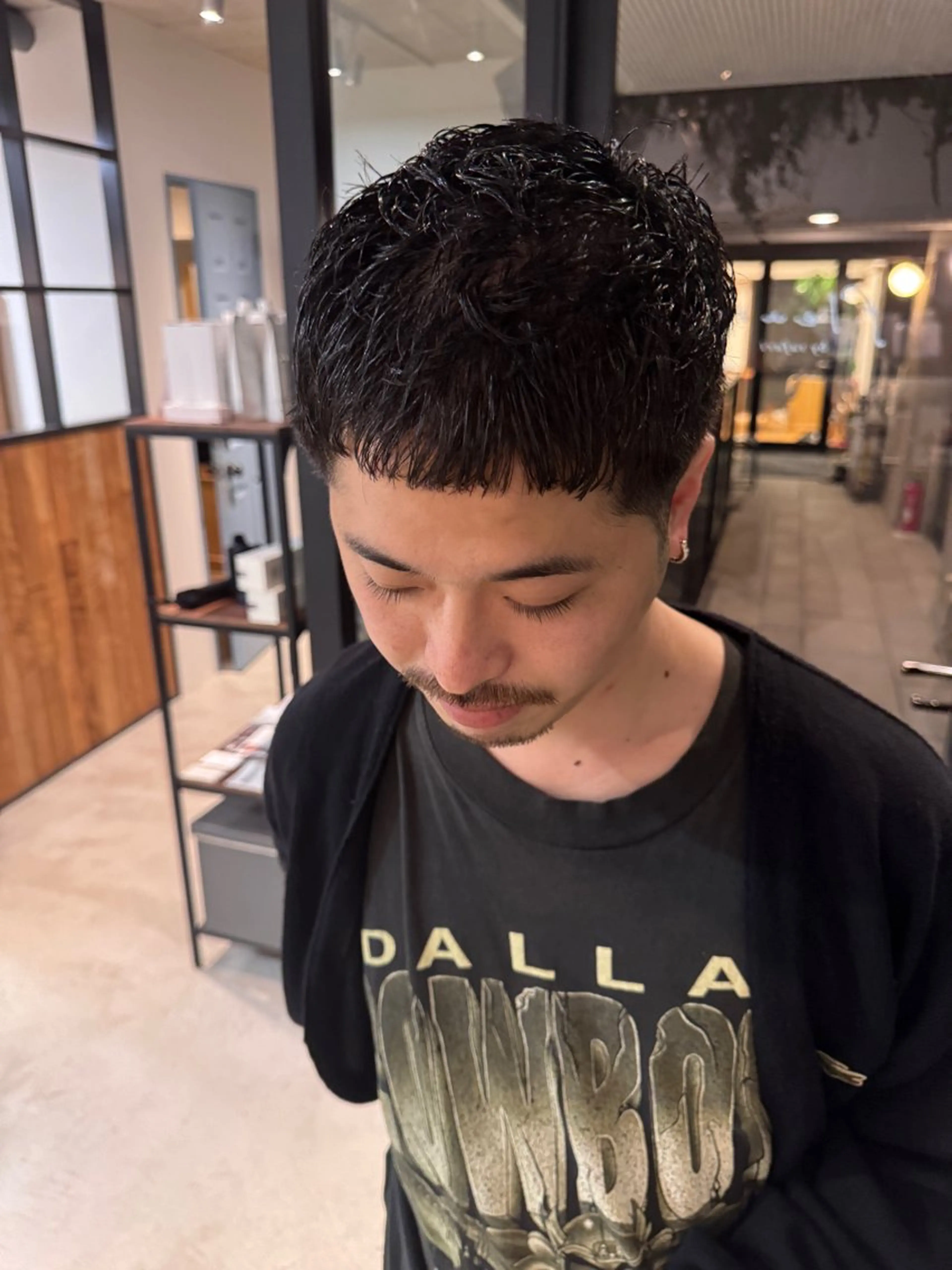 メンズ カット レイヤーカット 大名　sakiのヘアスタイル