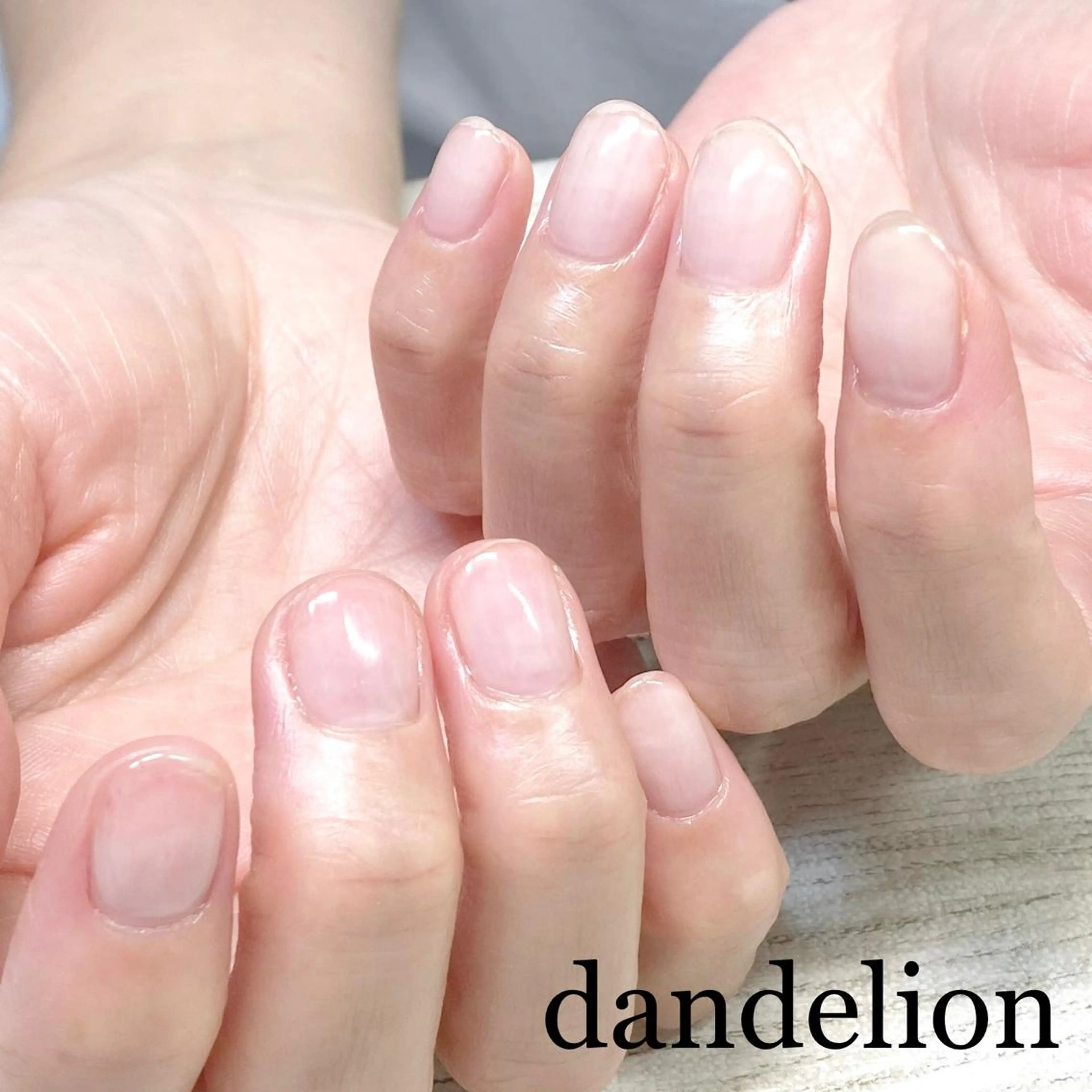 ネイル ハンドネイル ハンドケア dandelion ダンデライオンのネイルデザイン