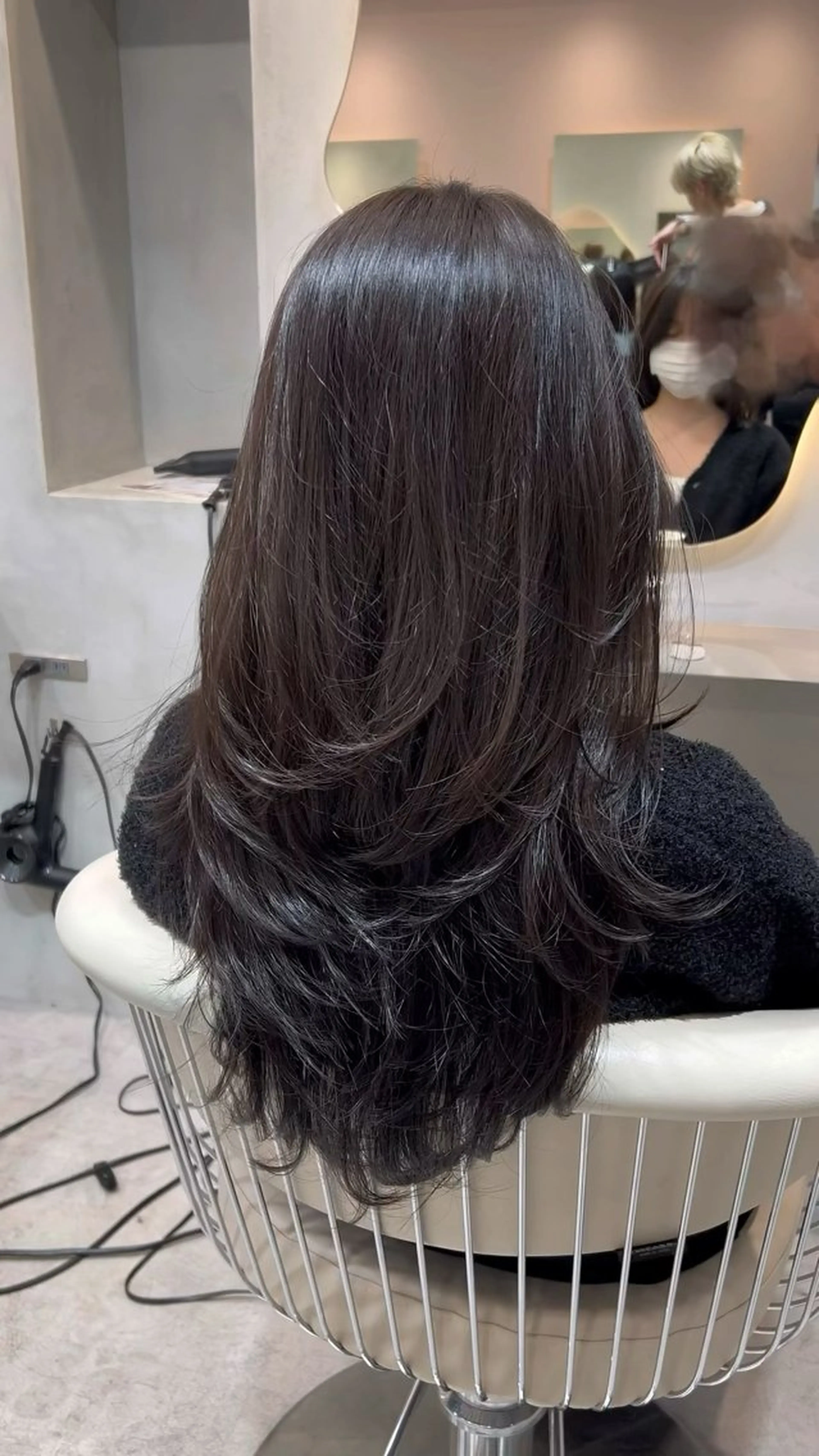 ロング 大宮韓国ハッシュ🪽 GLROWseriのヘアスタイル