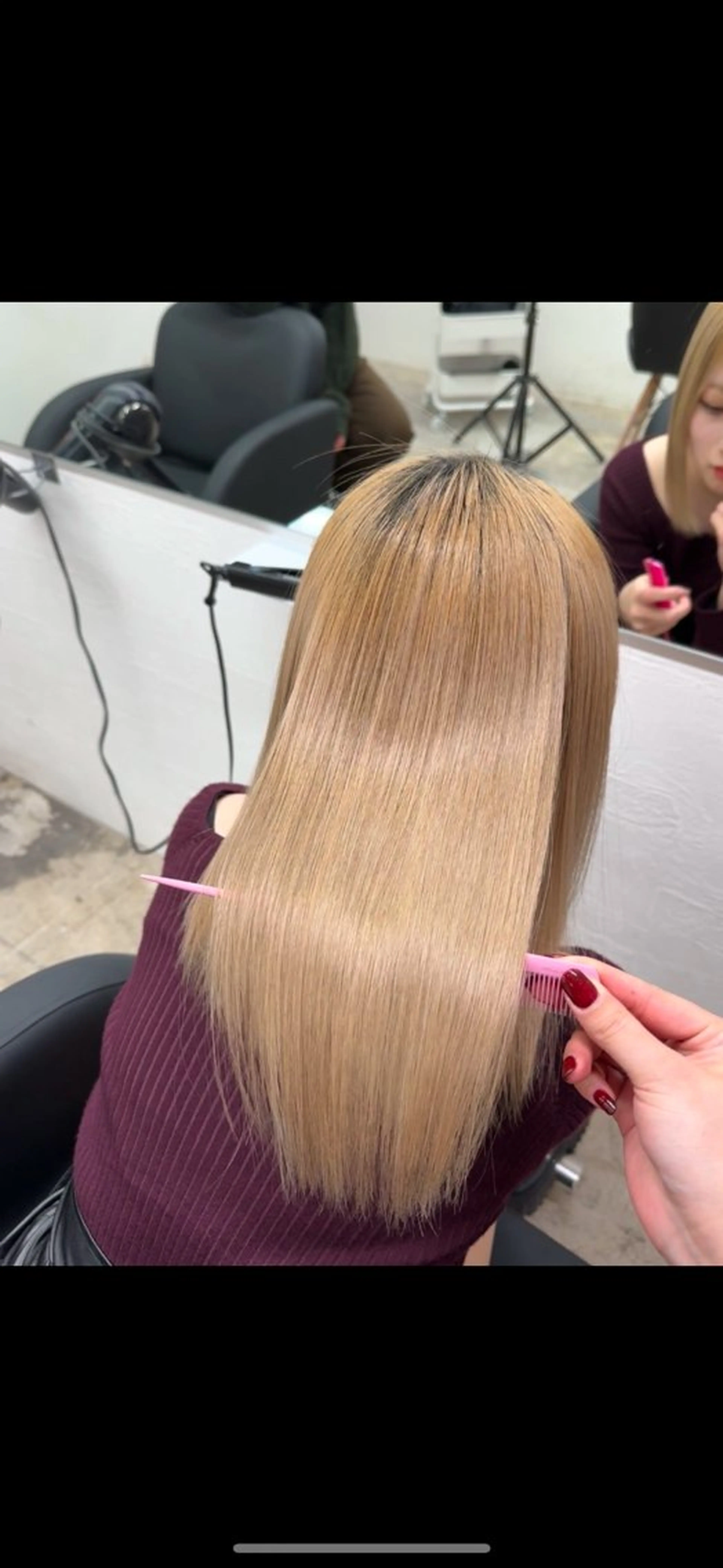 セミロング カラー 大人っぽ透明感カラー 🥂/ mayuのヘアスタイル