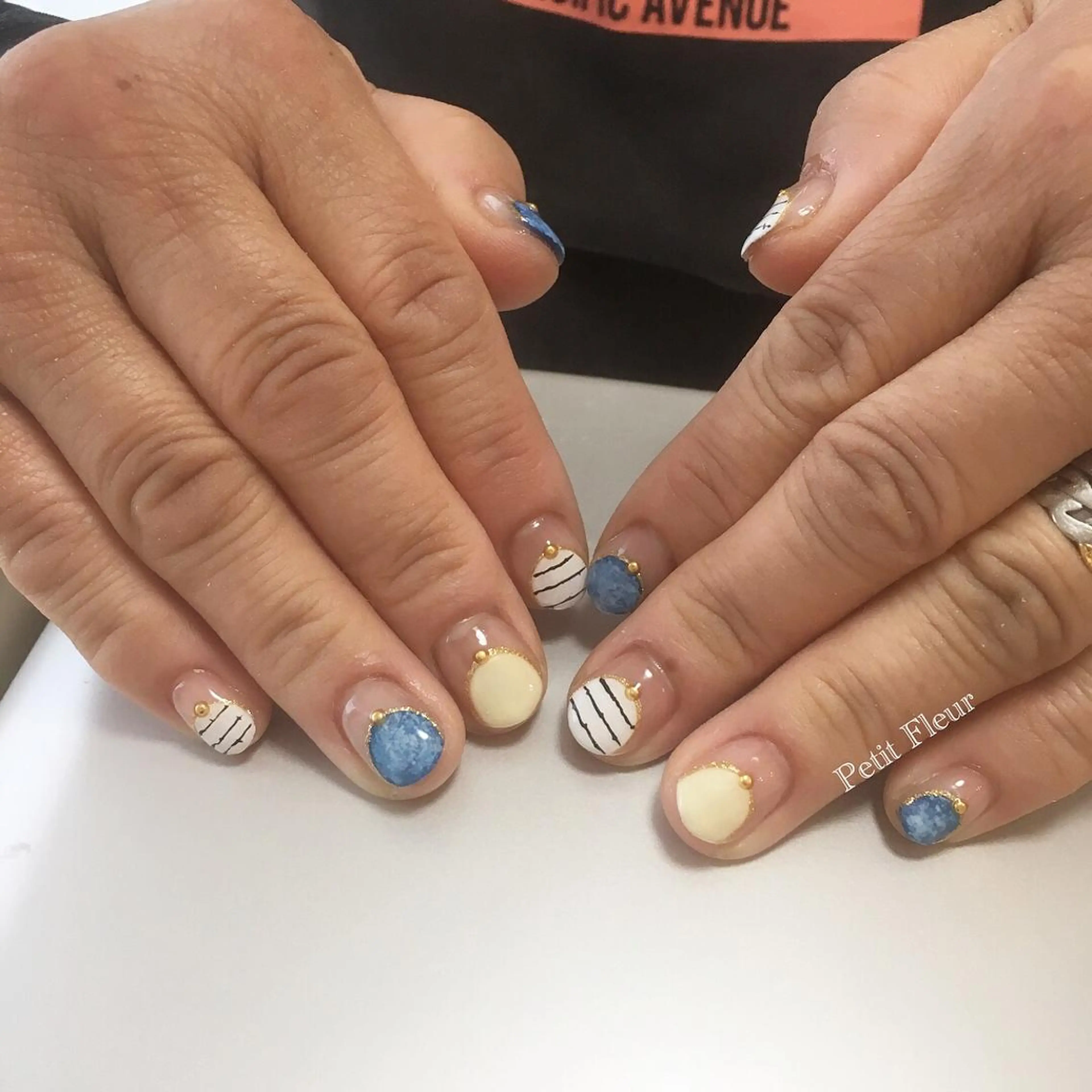 ネイル パステルネイル 春ネイル 青柳 亜梨奈のマツエク・マツパデザイン