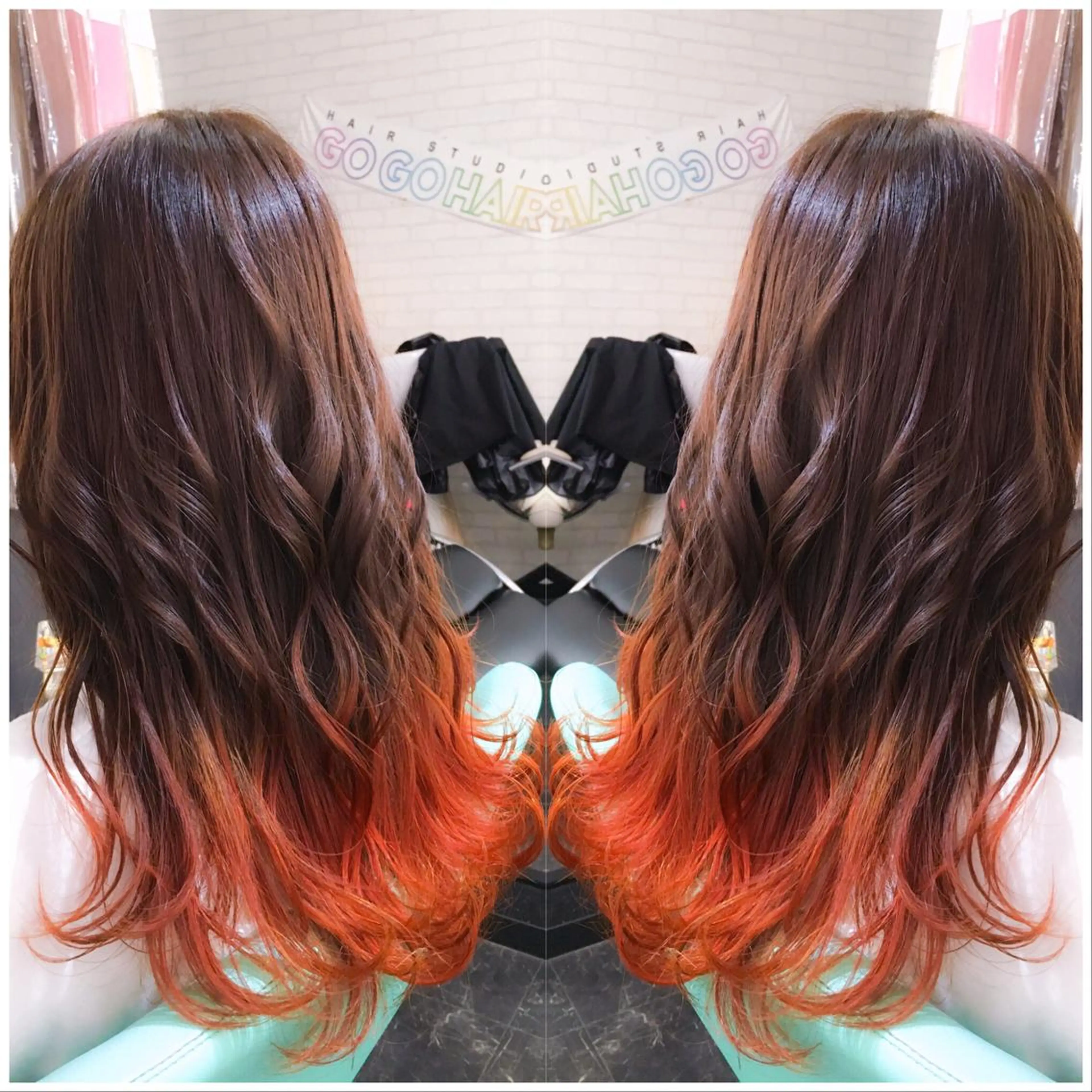 ロング カラー ヘアアレンジ Kimura Shinyaのヘアスタイル